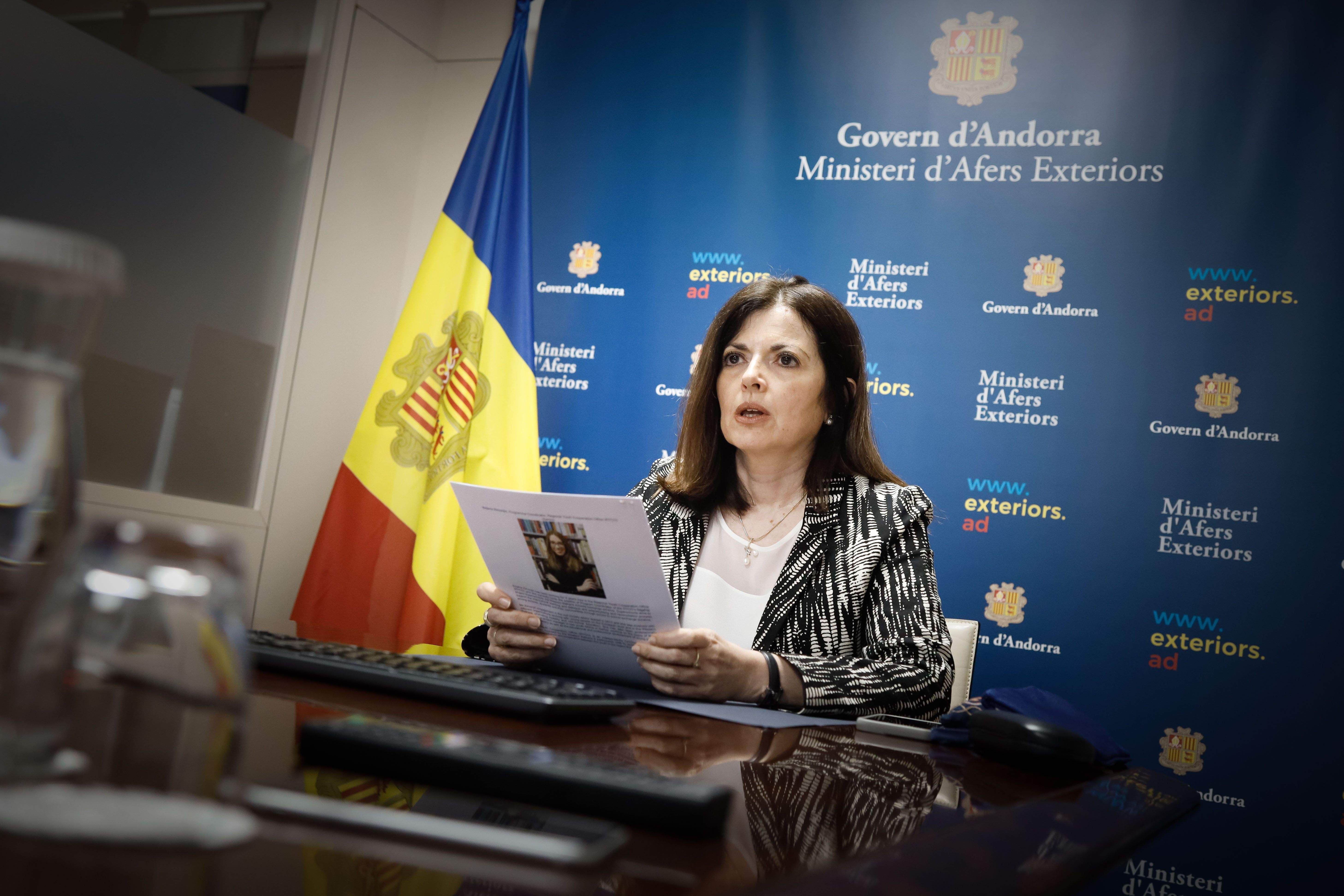 La ministra d'Afers Exteriors, Imma Tor.