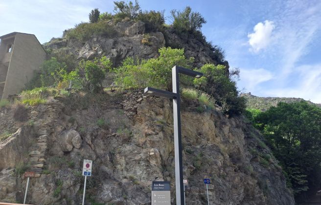 La zona de les Bons on s'actuarà.