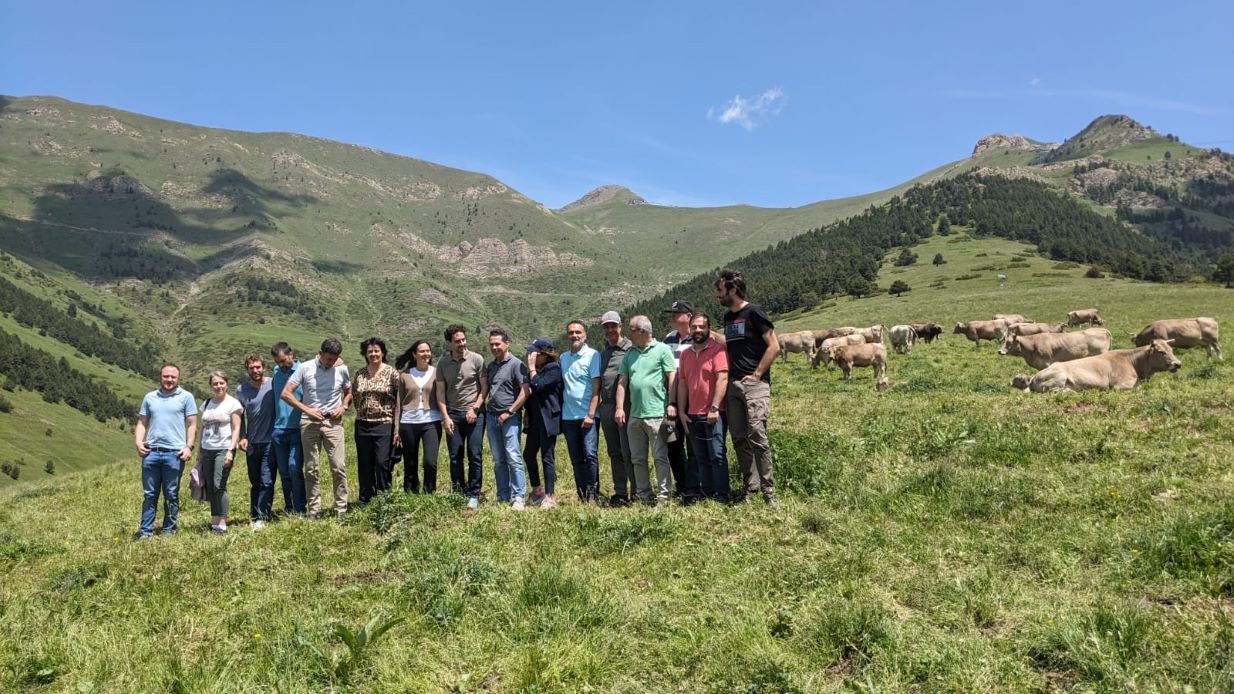 La benedicció de Setúria ha comptat amb la presència de polítics i ramaders.
