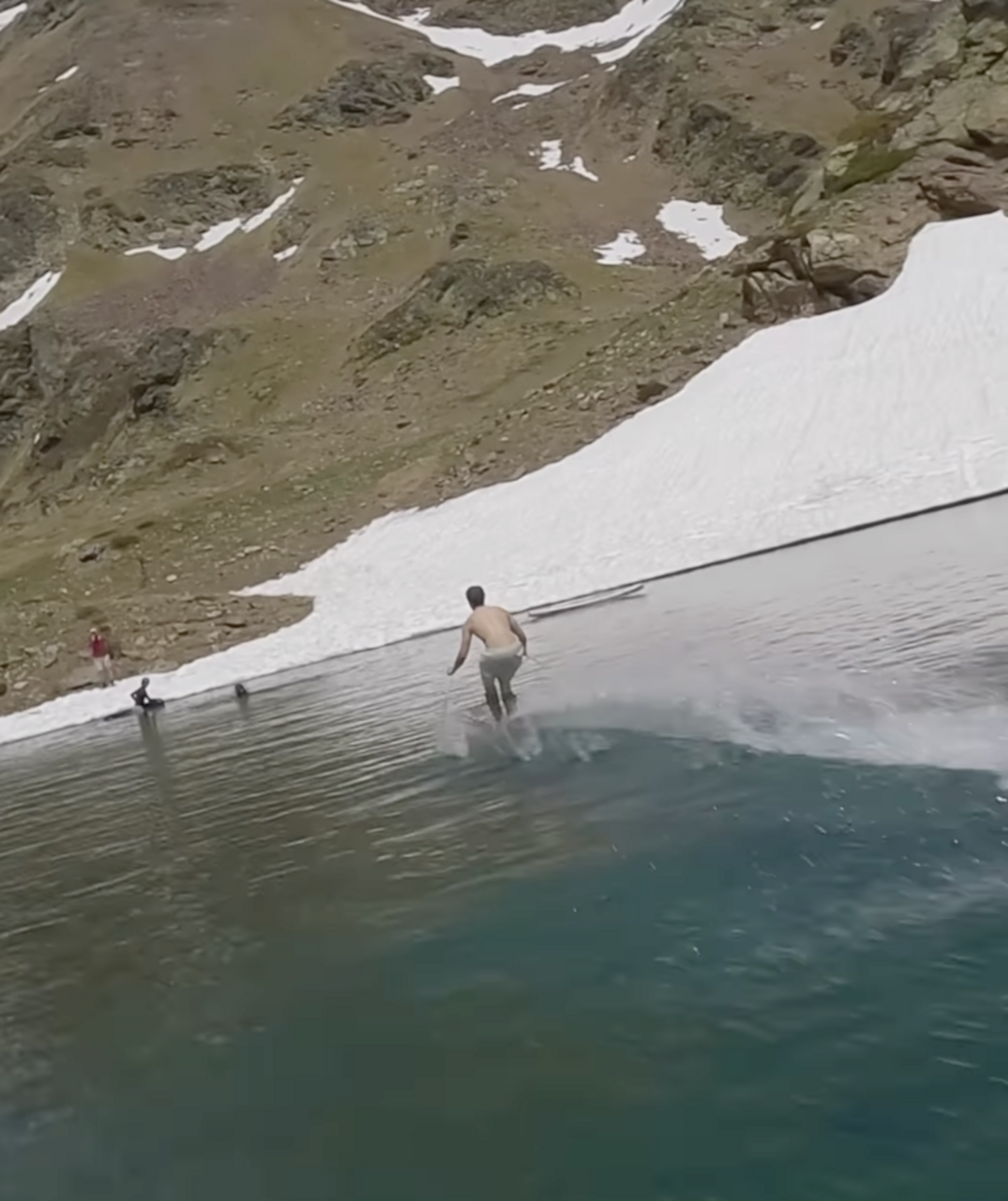 Imatge d'una de les gravacions del 'Lake Party'.