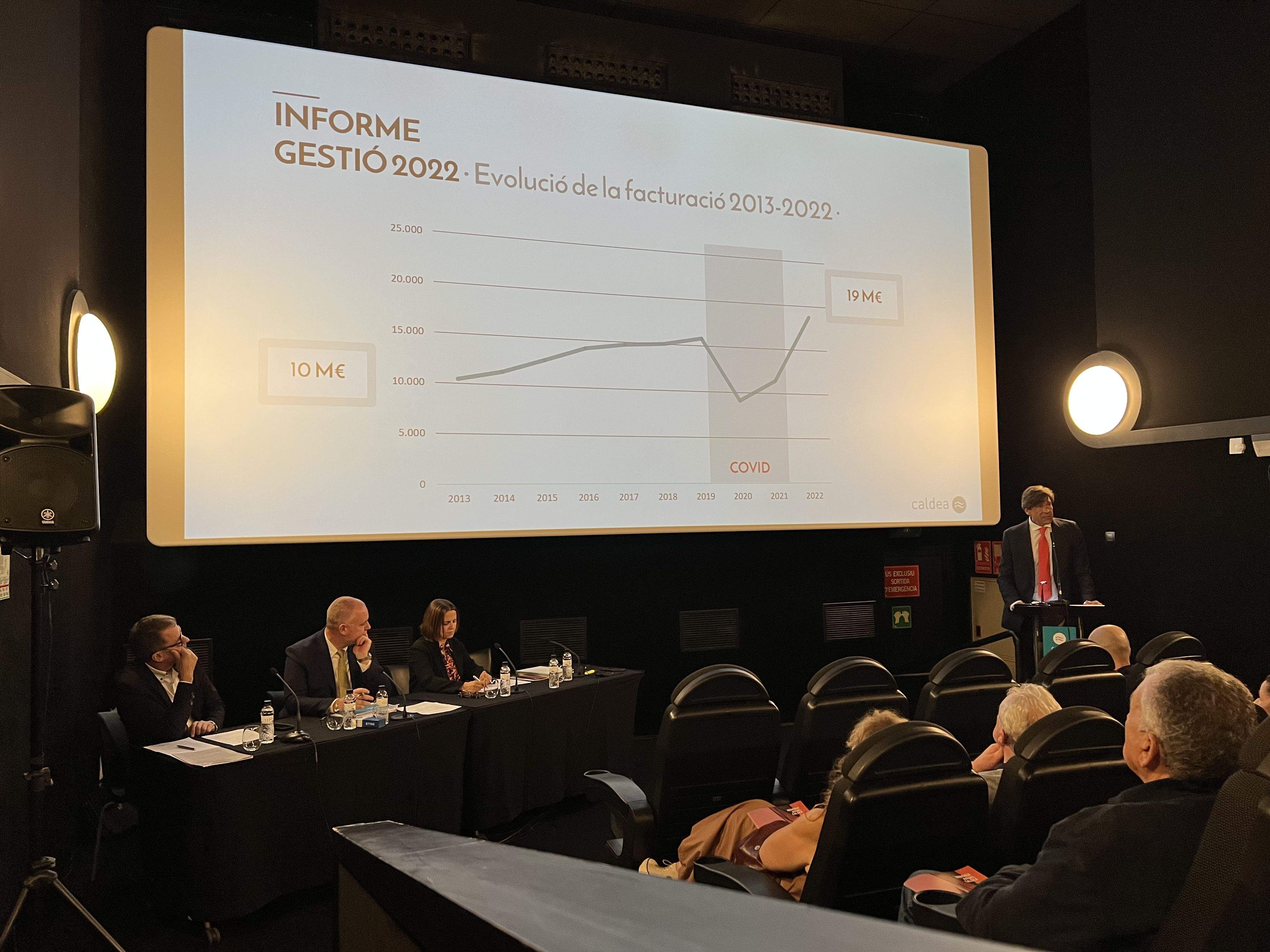 Un moment de l'assemblea.