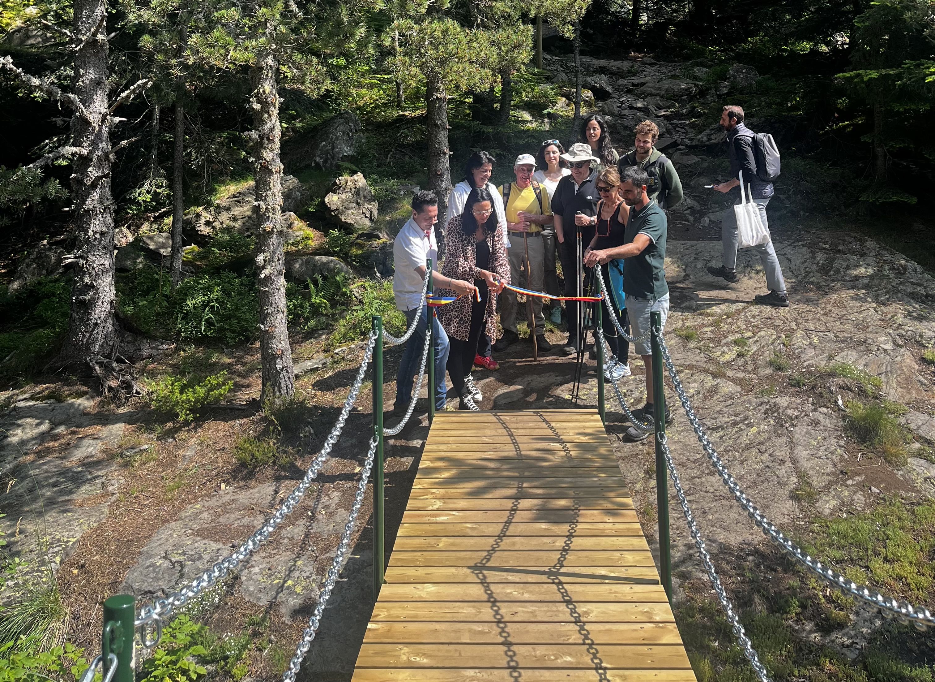 El nou camí ha estat inaugurat aquest matí.