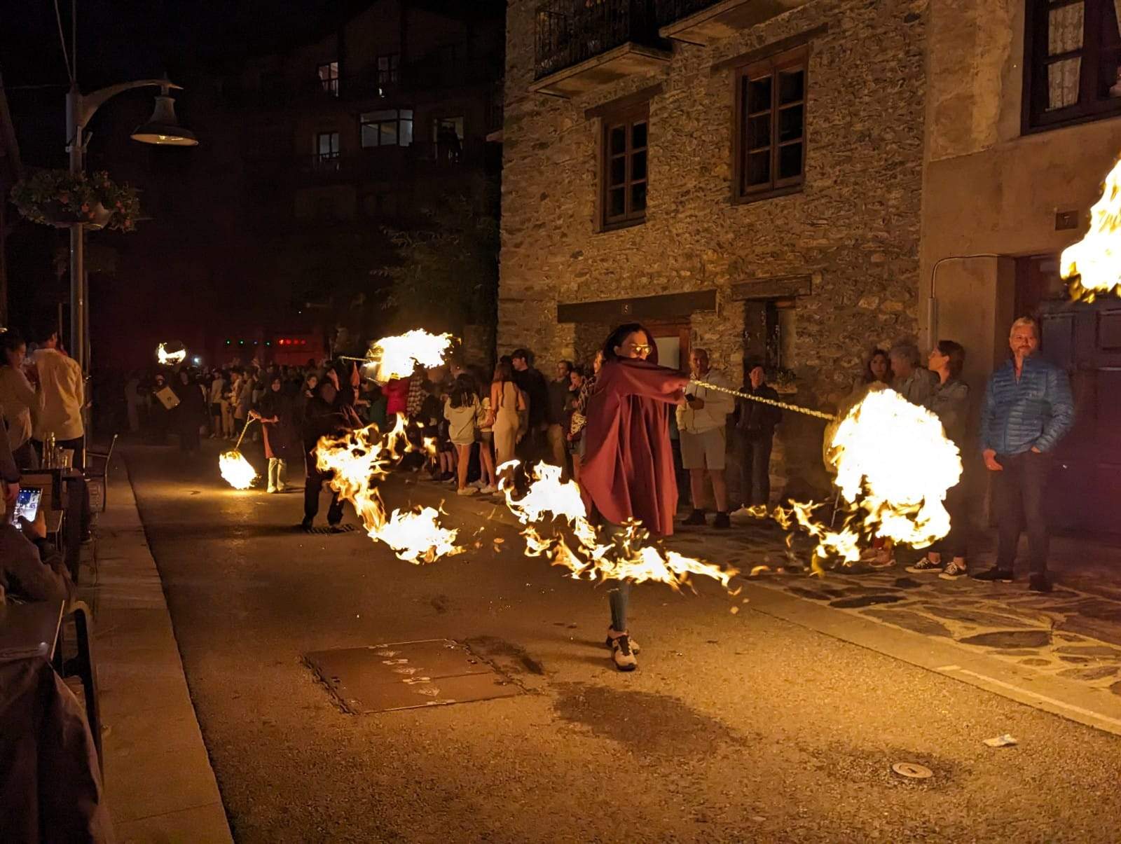 Falles pels carrers d'Ordino.