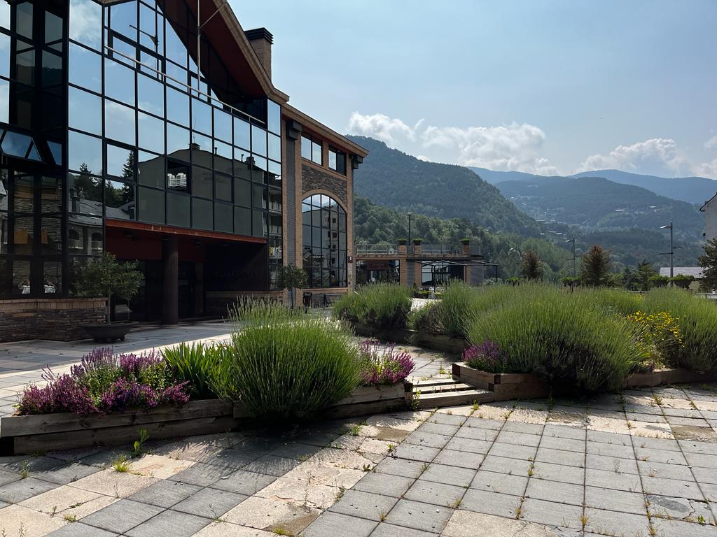 Estat actual de la plaça de la Ciutadania.