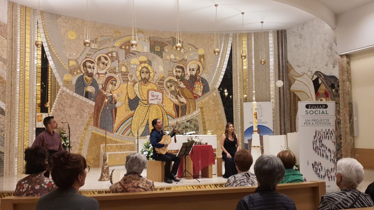 Una imatge del concert d'aquest divendres.