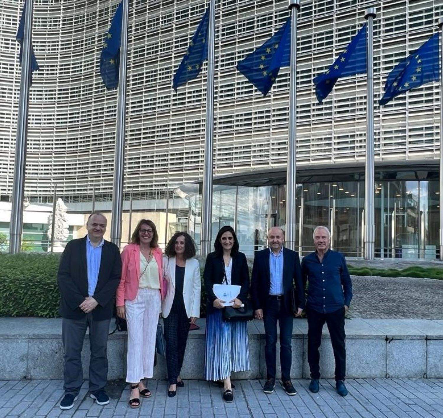 Representants de la Cambra a Brussel·les.