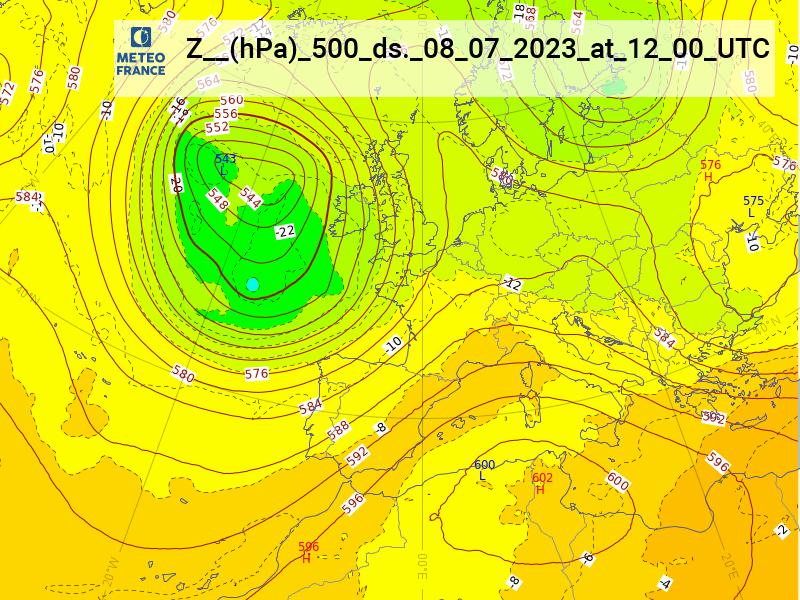 Els mapes alerten de la pujada de temperatures.