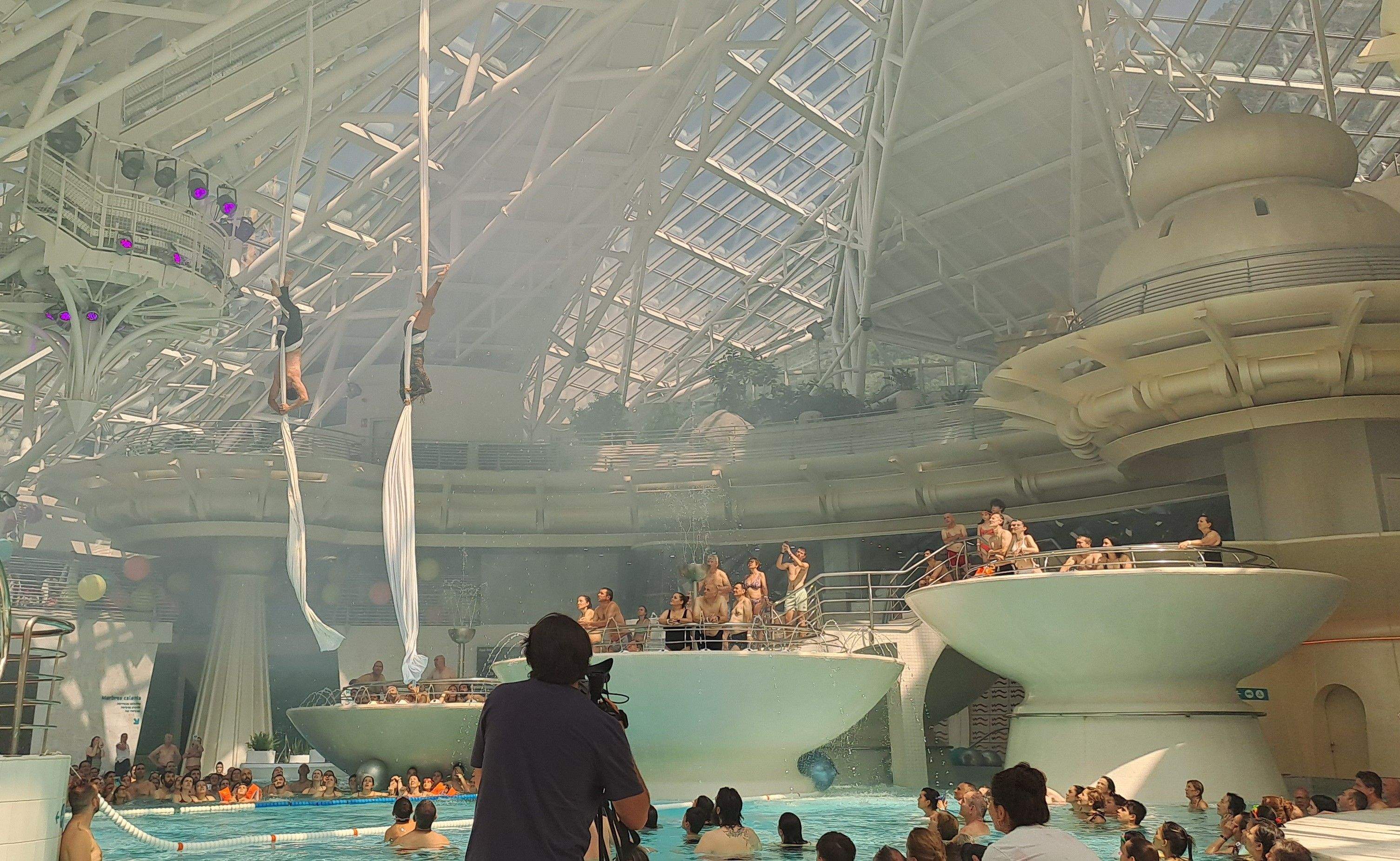 Un moment de l'espectacle que s'ha ofert durant la jornada.