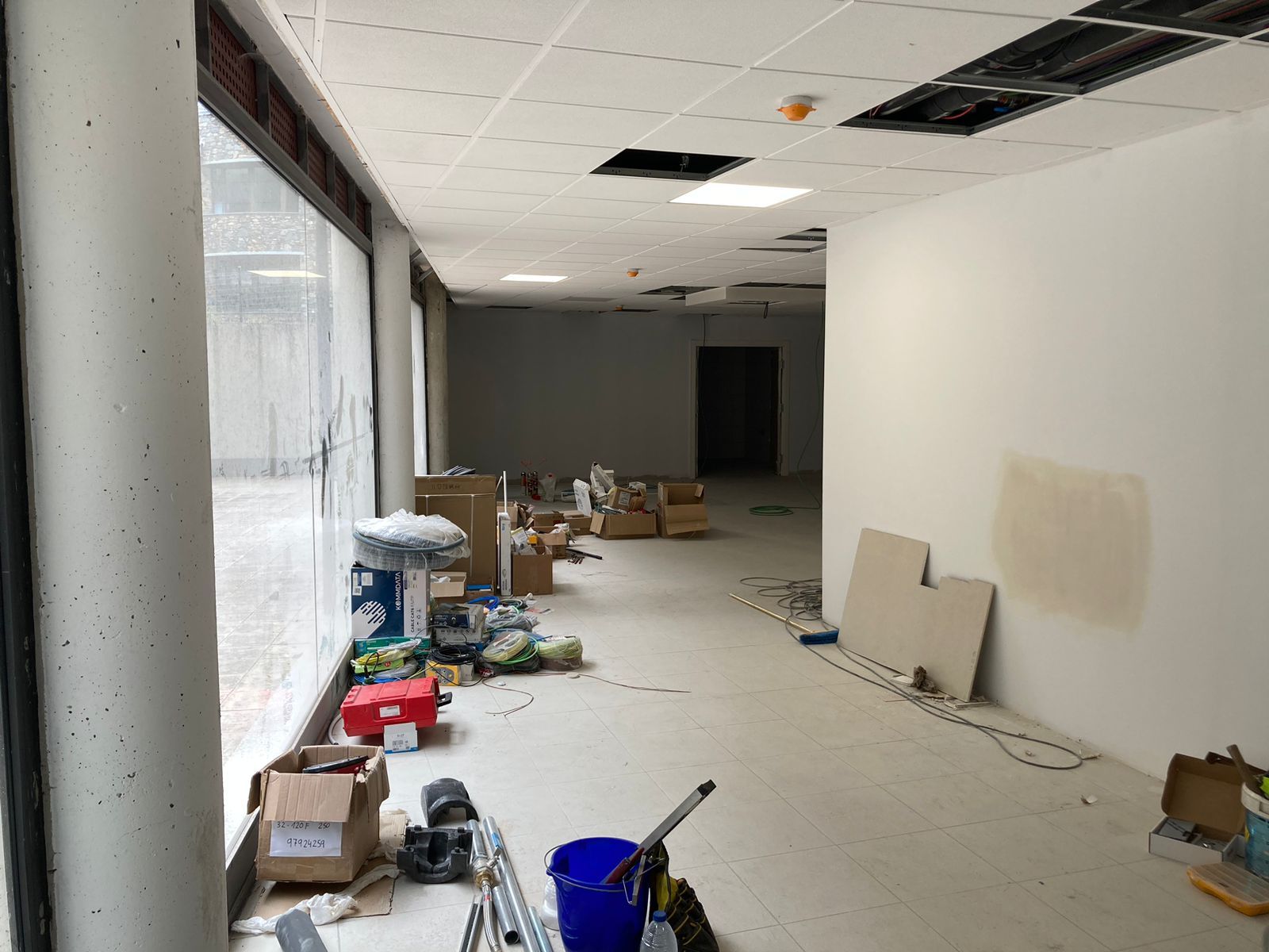 Aquest mes s'haurien de deixar gairebé enllestides les obres.