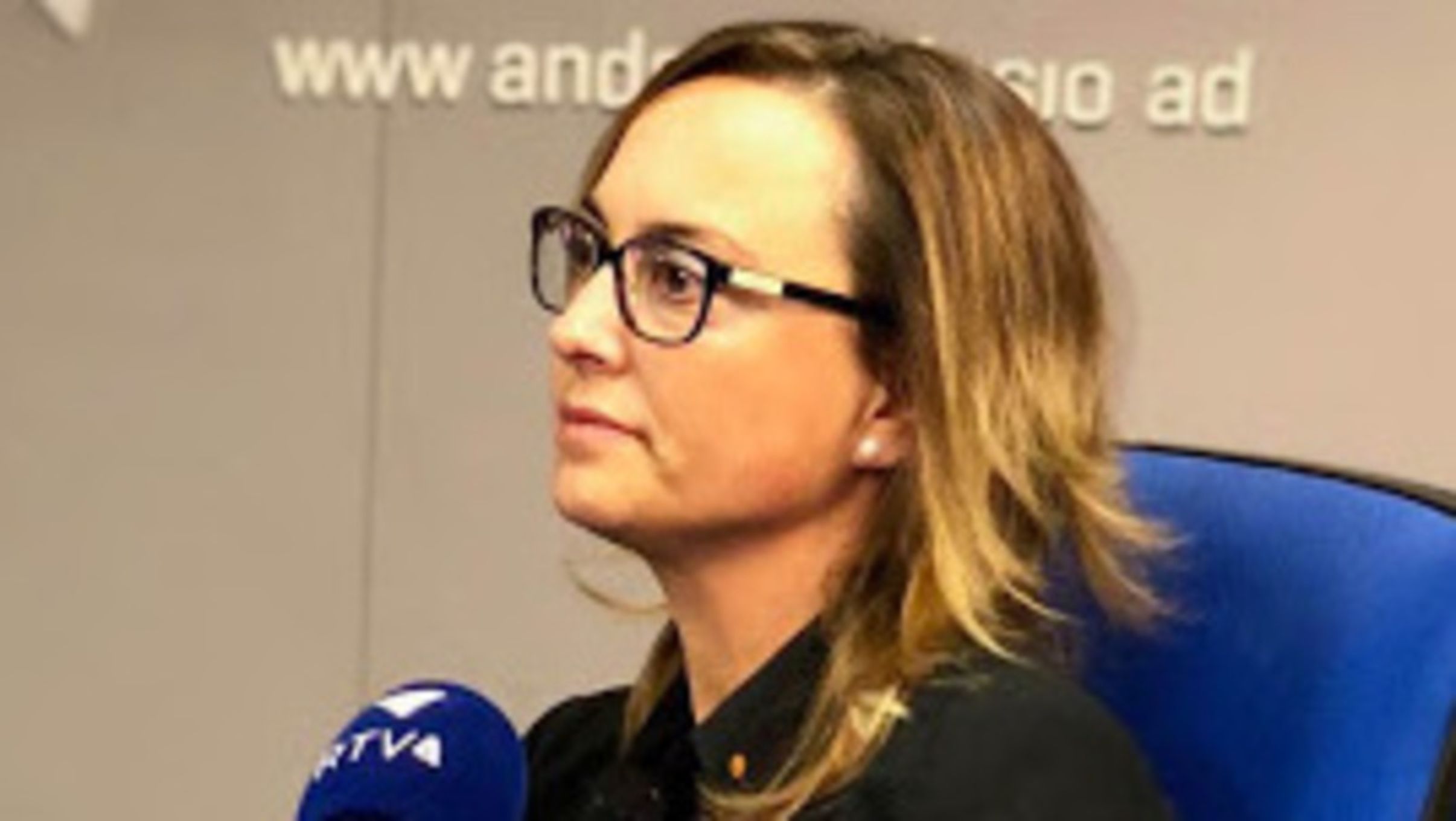 Carme Moles en una entrevista a RNA.