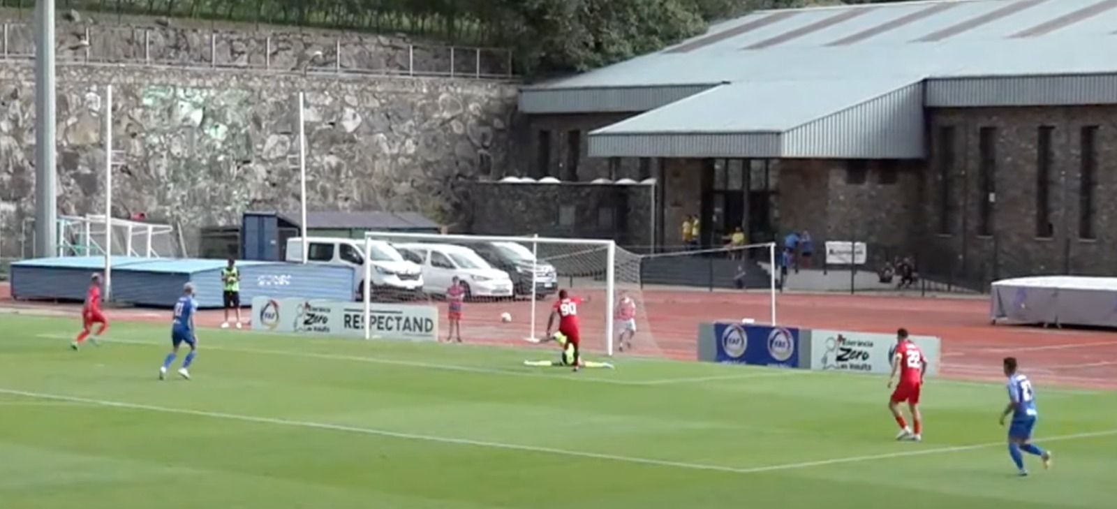 El gol del Partizani