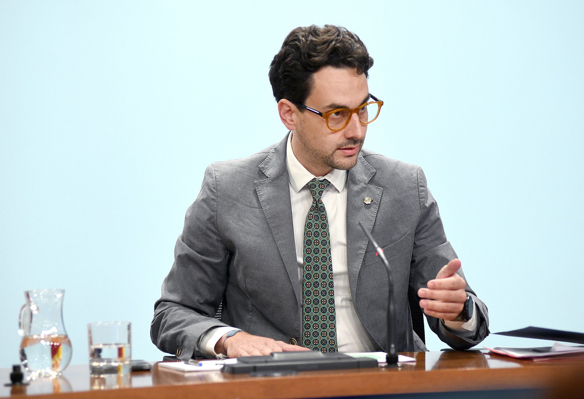 El ministre portaveu, Guillem Casal