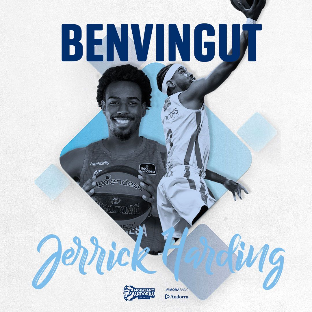 Jerrick Harding, nou fitxatge del MoraBanc Andorra