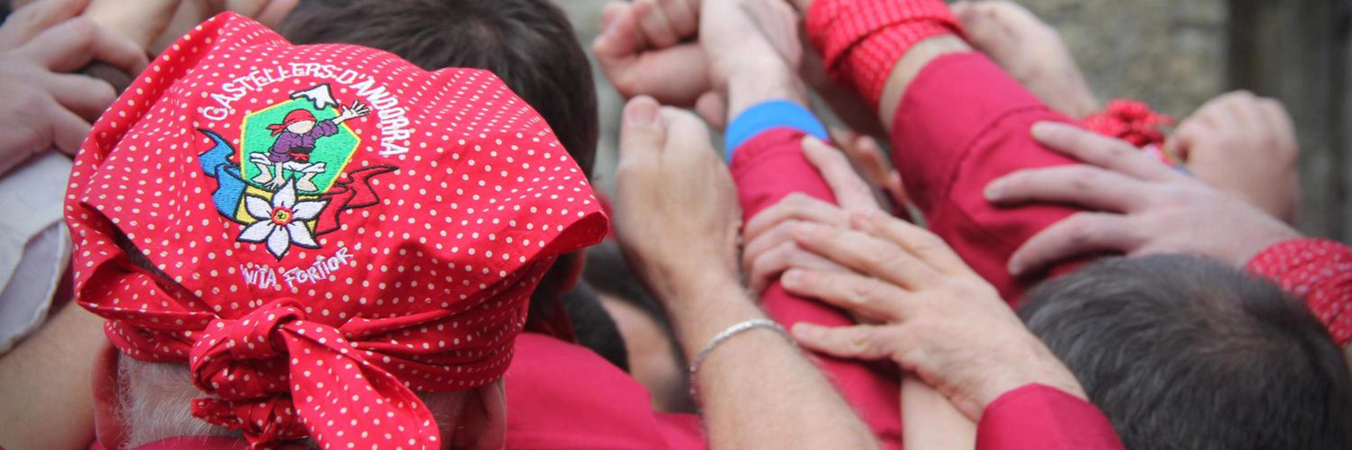 Els castellers són una de les quatre entitats que reben subvenció.