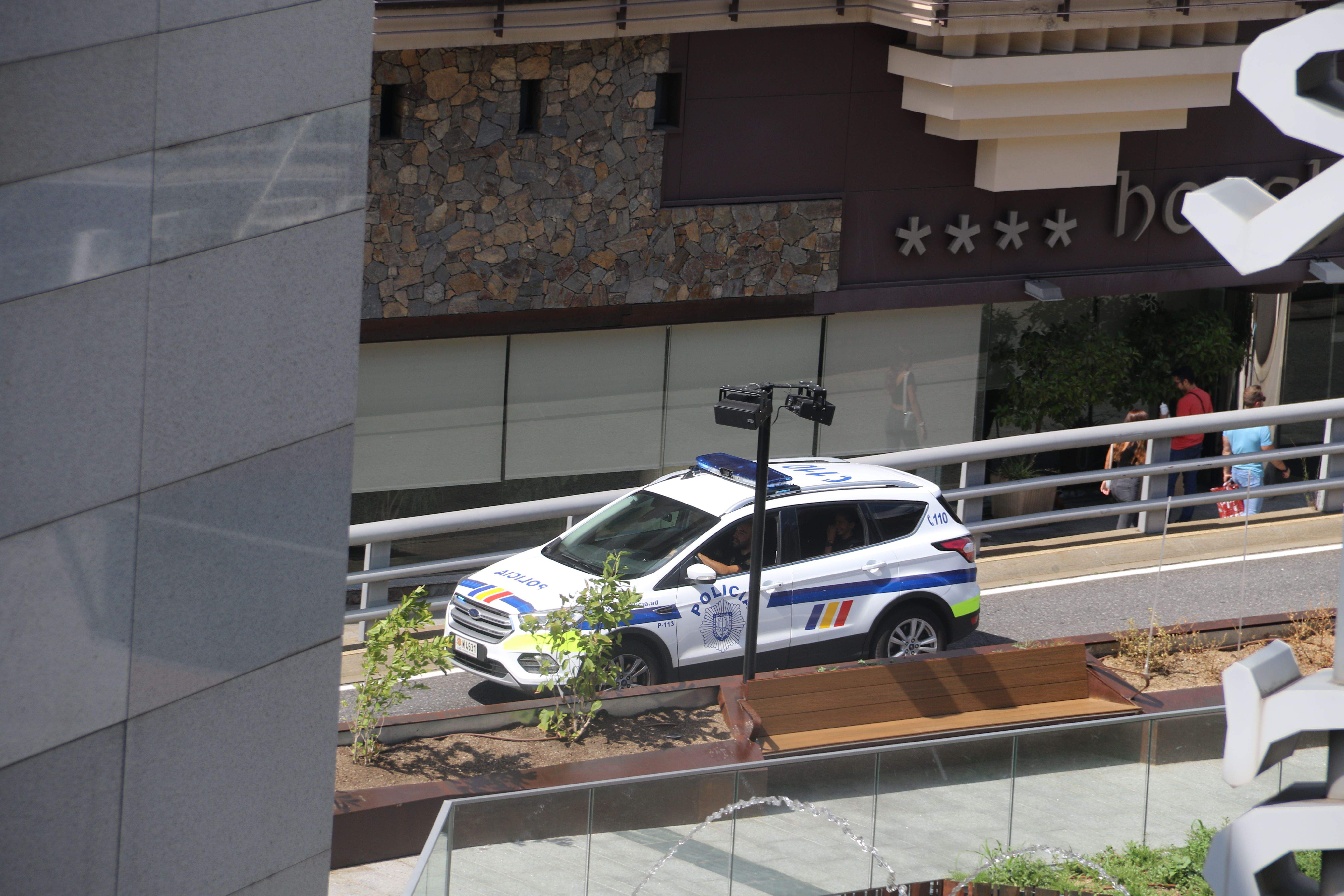 Un vehicle del Cos de Policia.