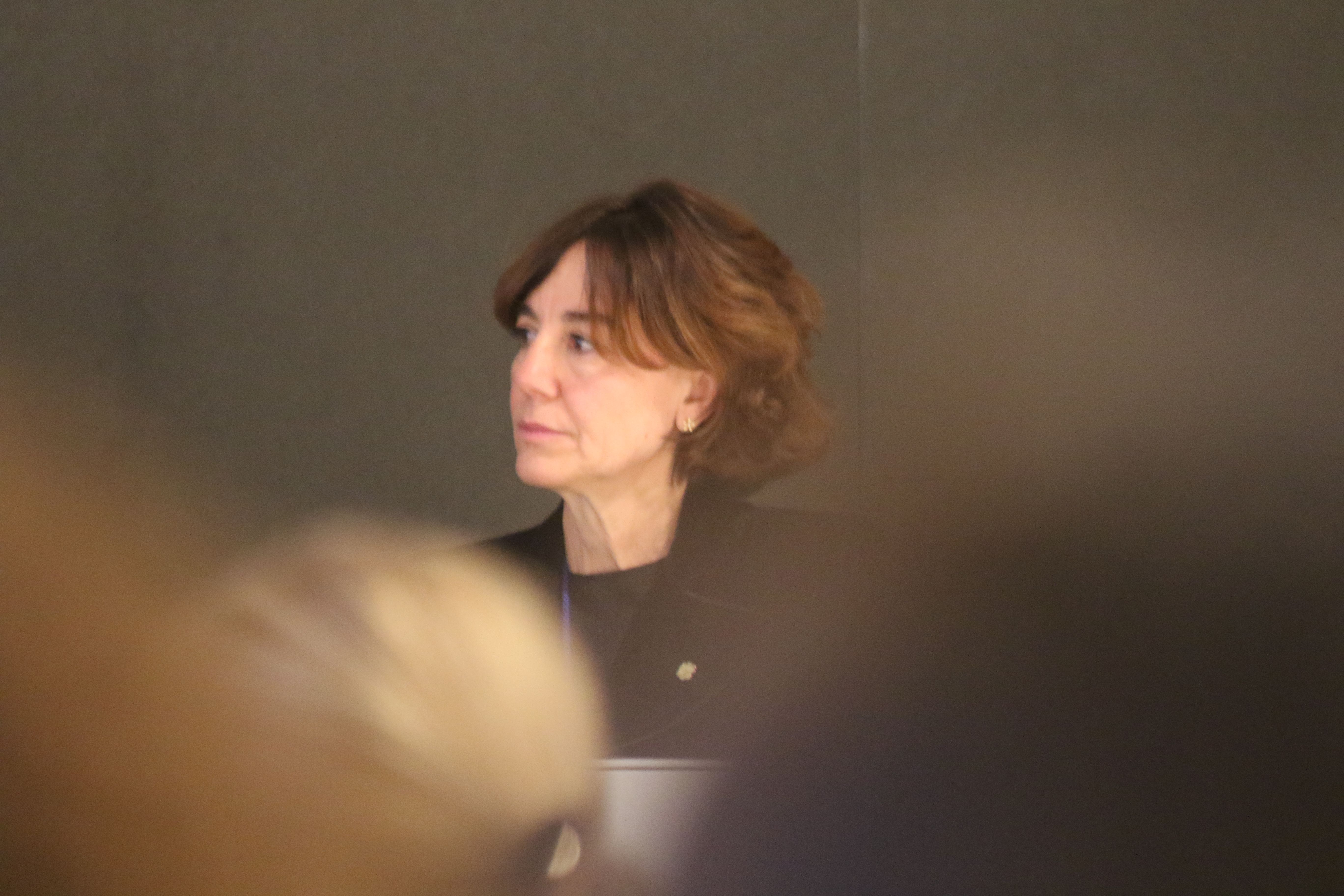 Clàudia Arias durant la darrera celebració de l'Obertura de l'Any Judicial.