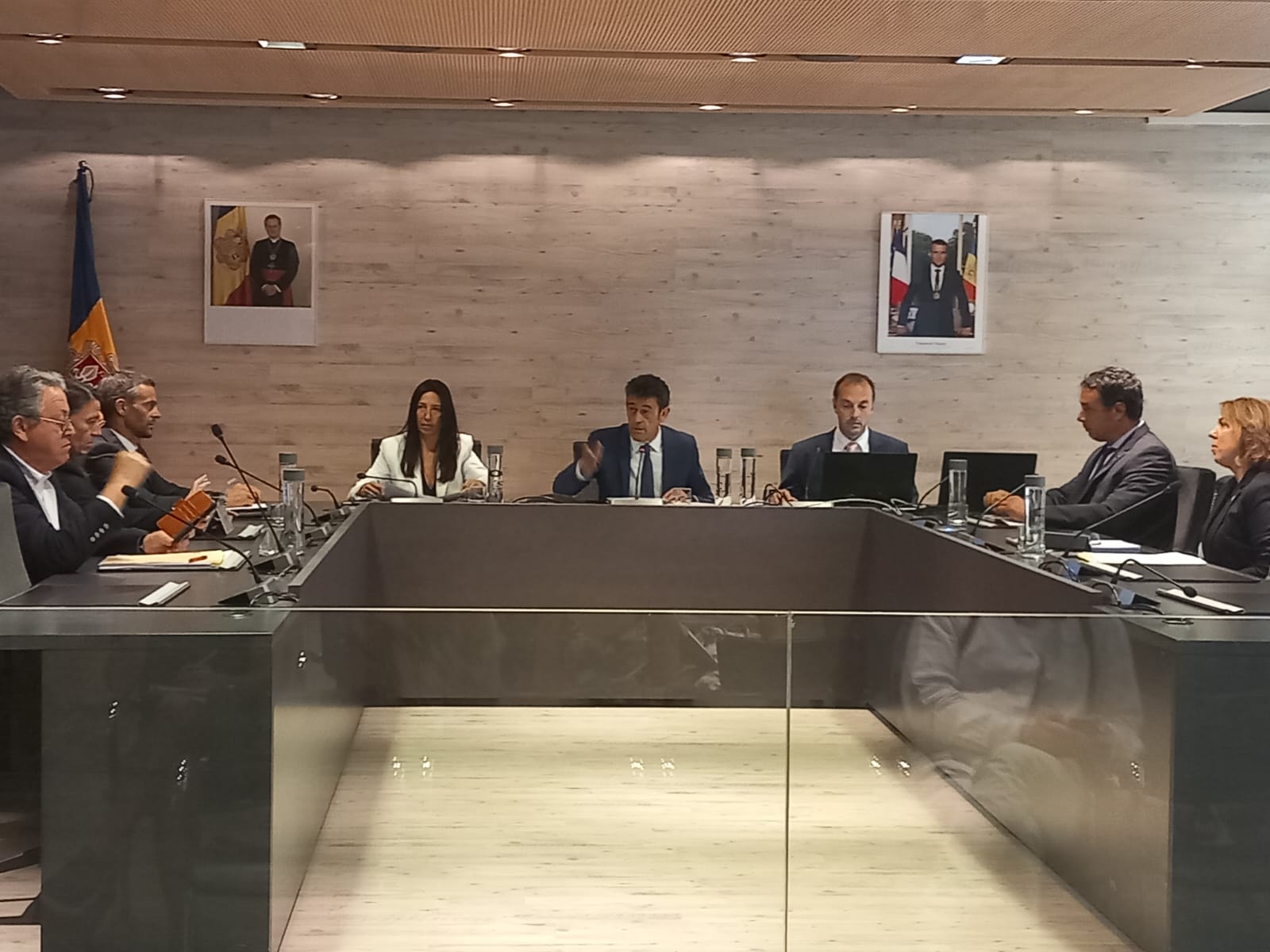 Una imatge de la sessió de consell de comú de dijous passat. Una imatge de la sessió de consell de comú de dijous passat.