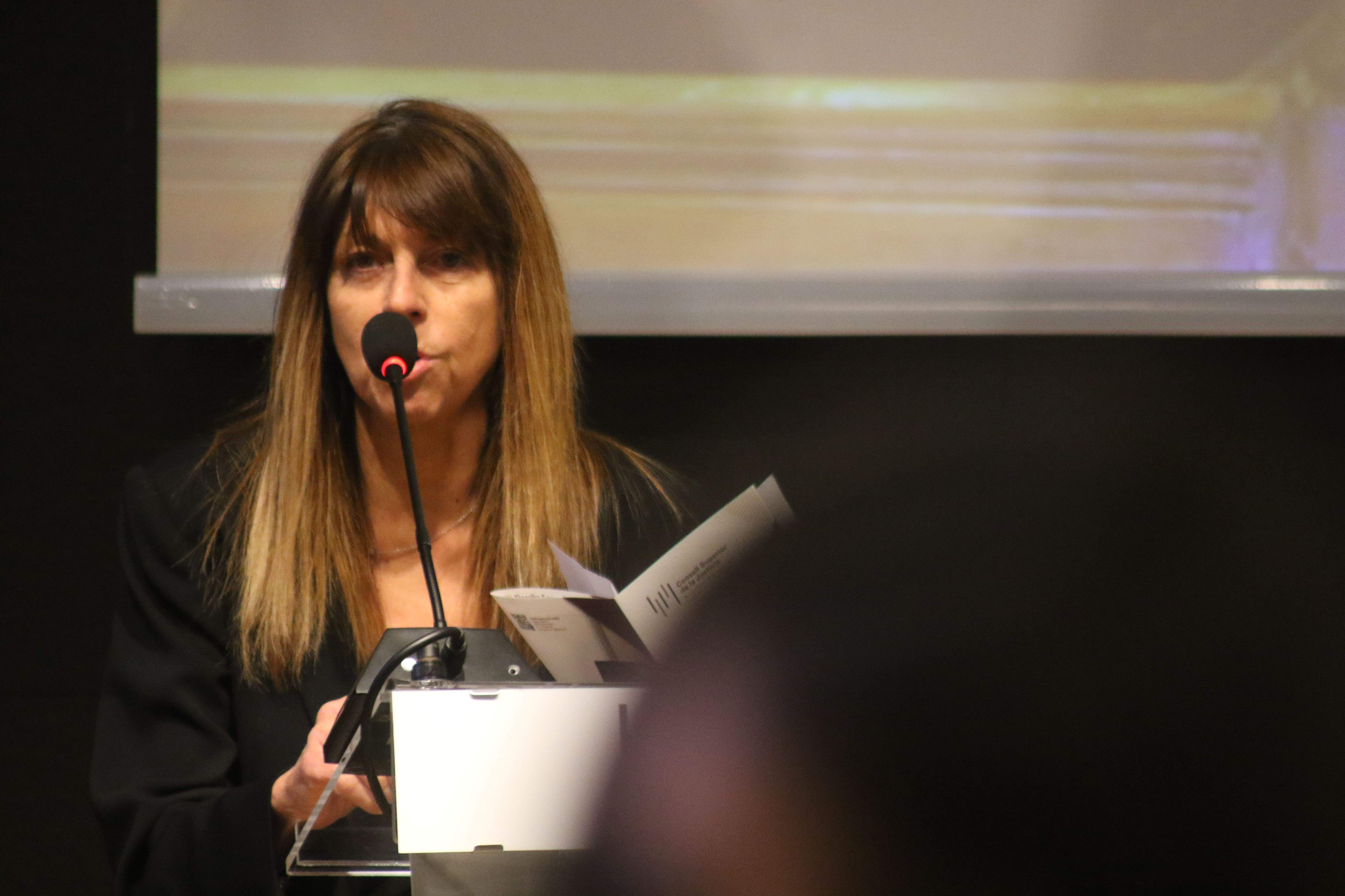 La secretària general del CSJ, Marta Torres.