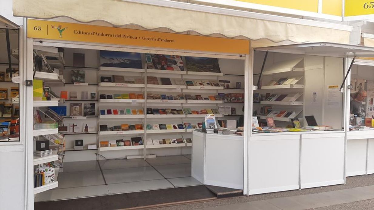 L'estand d'Andorra a l'edició de l'any passat.
