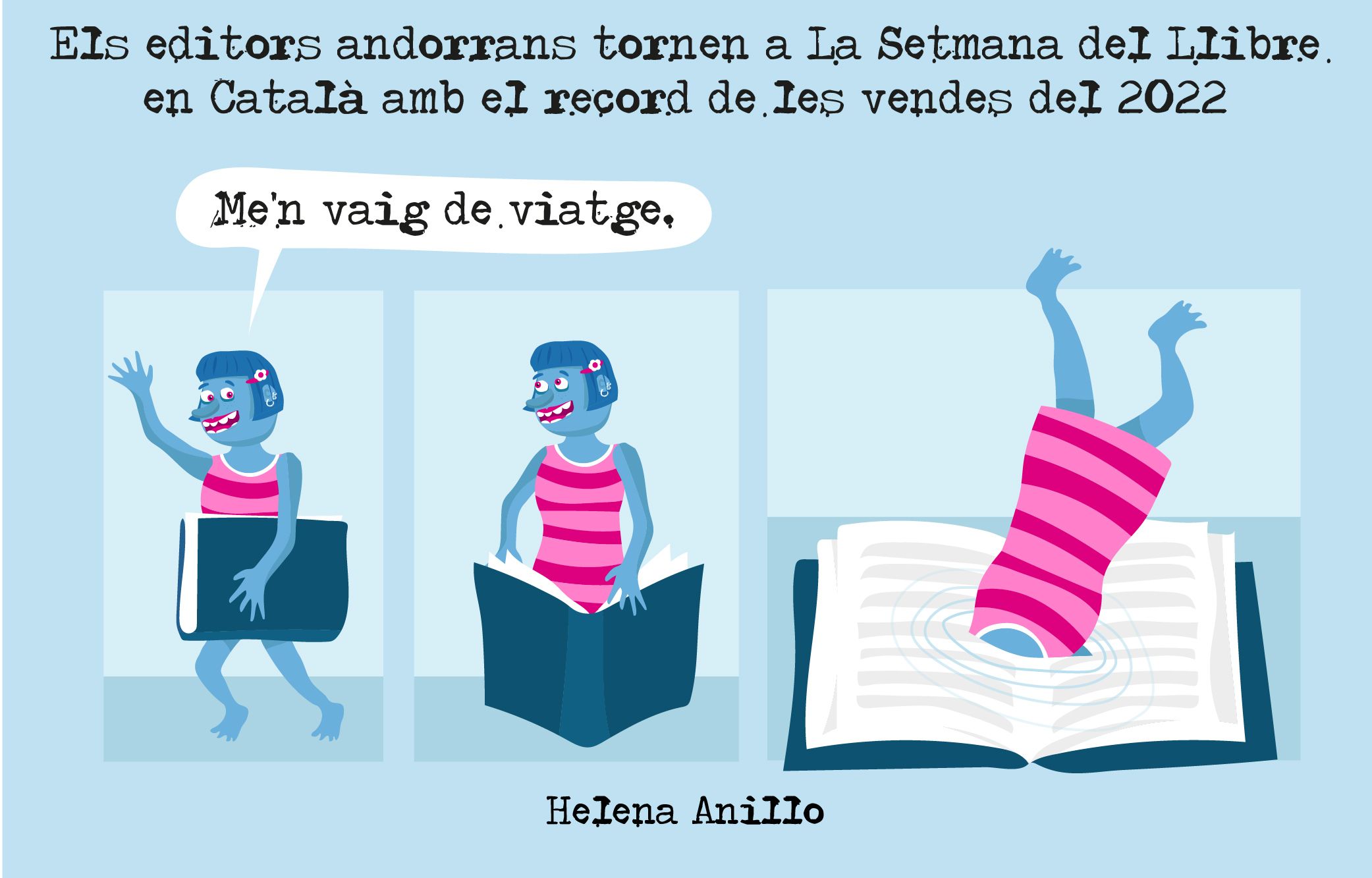 A la setmana del llibre.