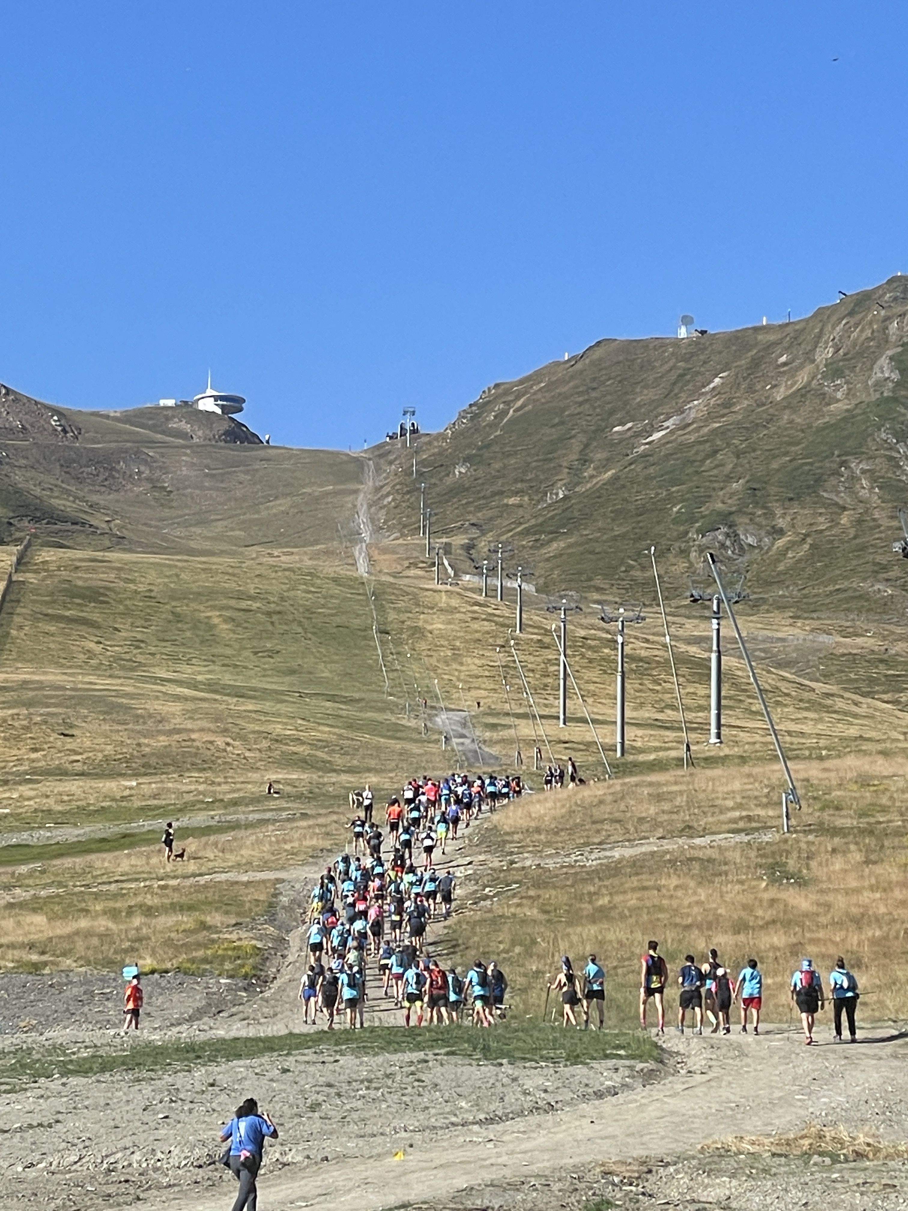 Un moment de la cursa.