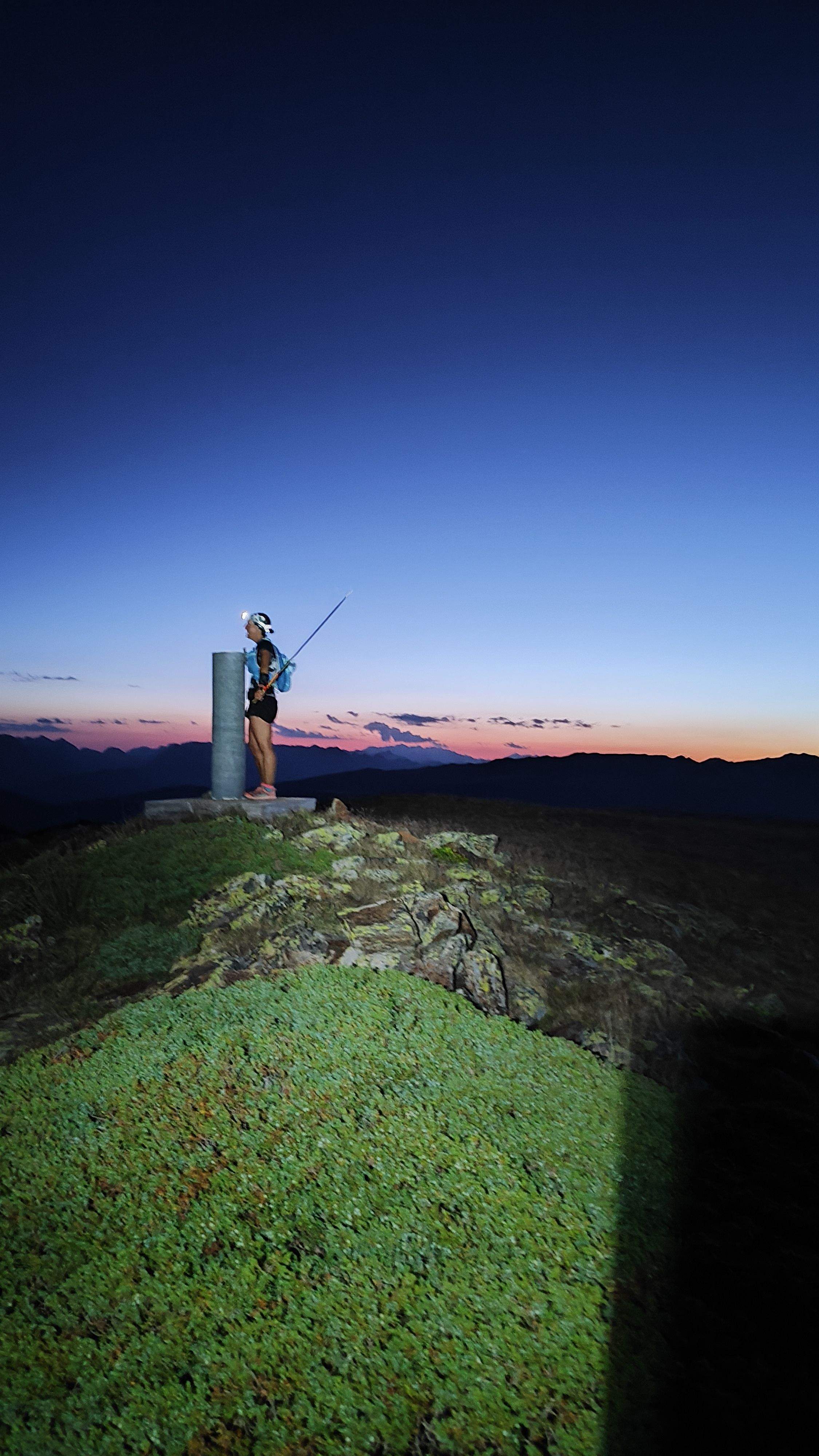 Solana, durant el recorregut.