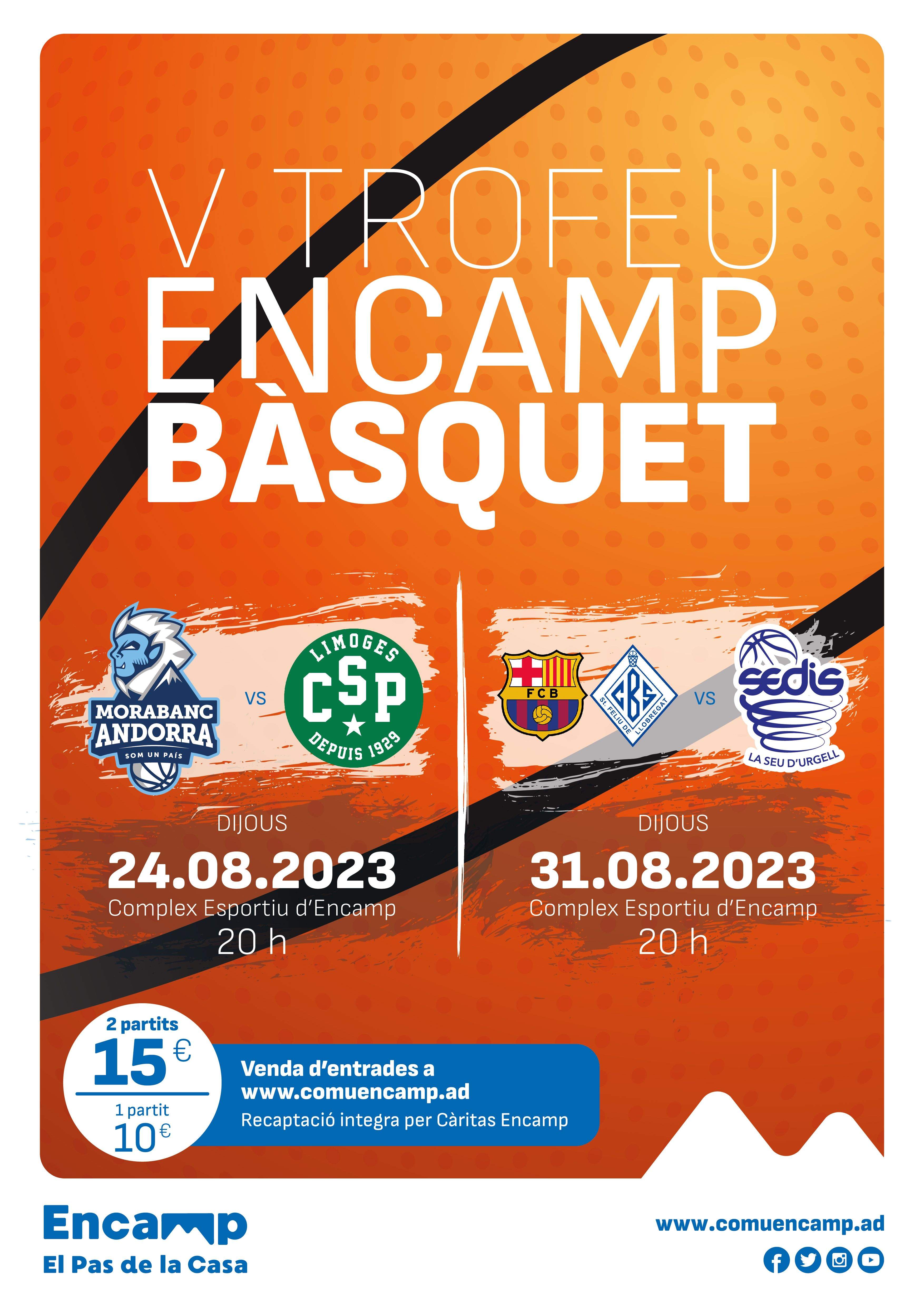 Cartell del V Tofeu d'Encamp