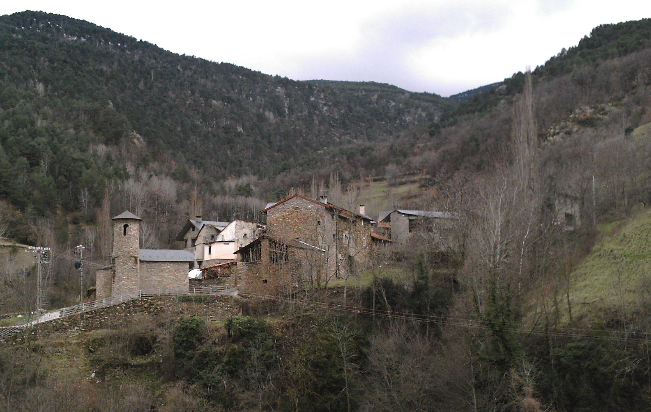 Un dels pobles de Valls de Valira.