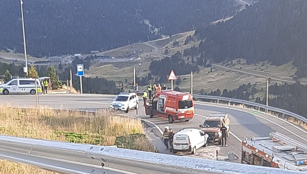 L'accident ha tingut lloc al port d'Envalira.