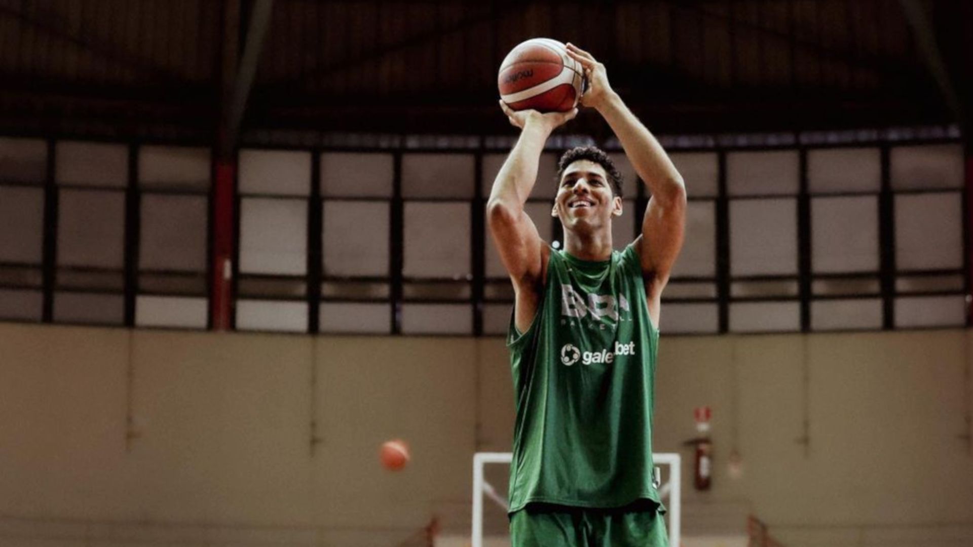 Felipe dos Anjos amb la selecció brasilera.