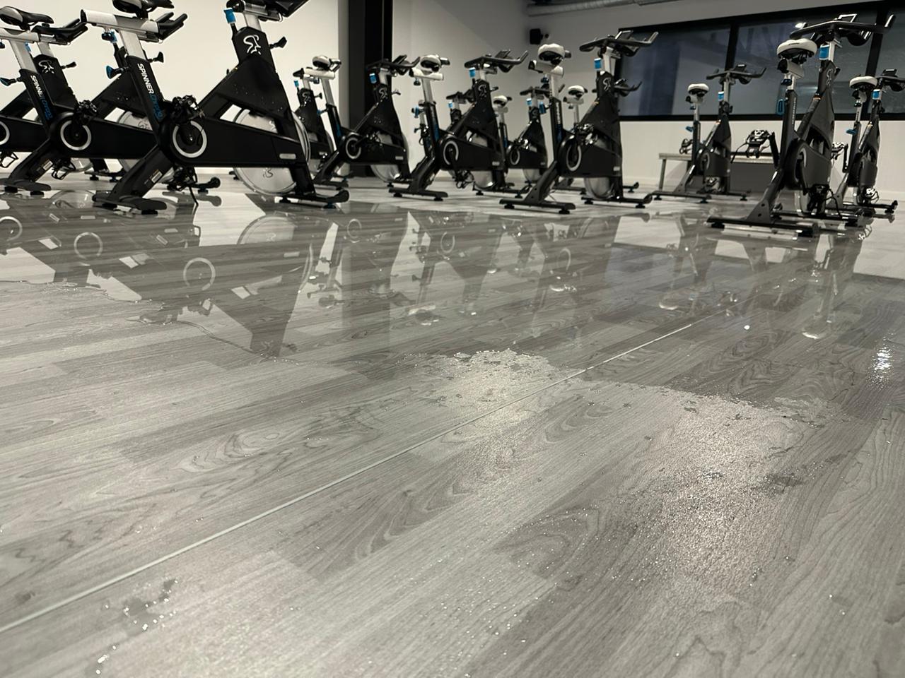 Una imatge del recentment estrenat gimnàs del complex.