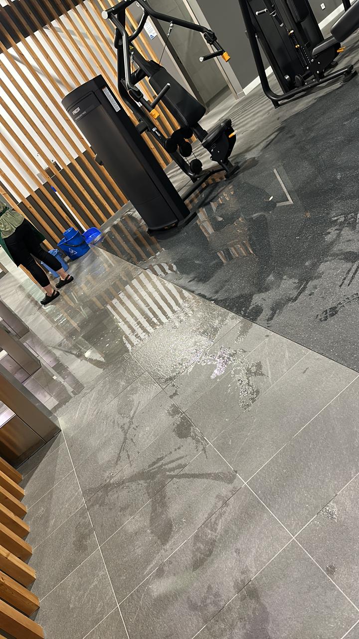 Una imatge del recentment estrenat gimnàs del complex.