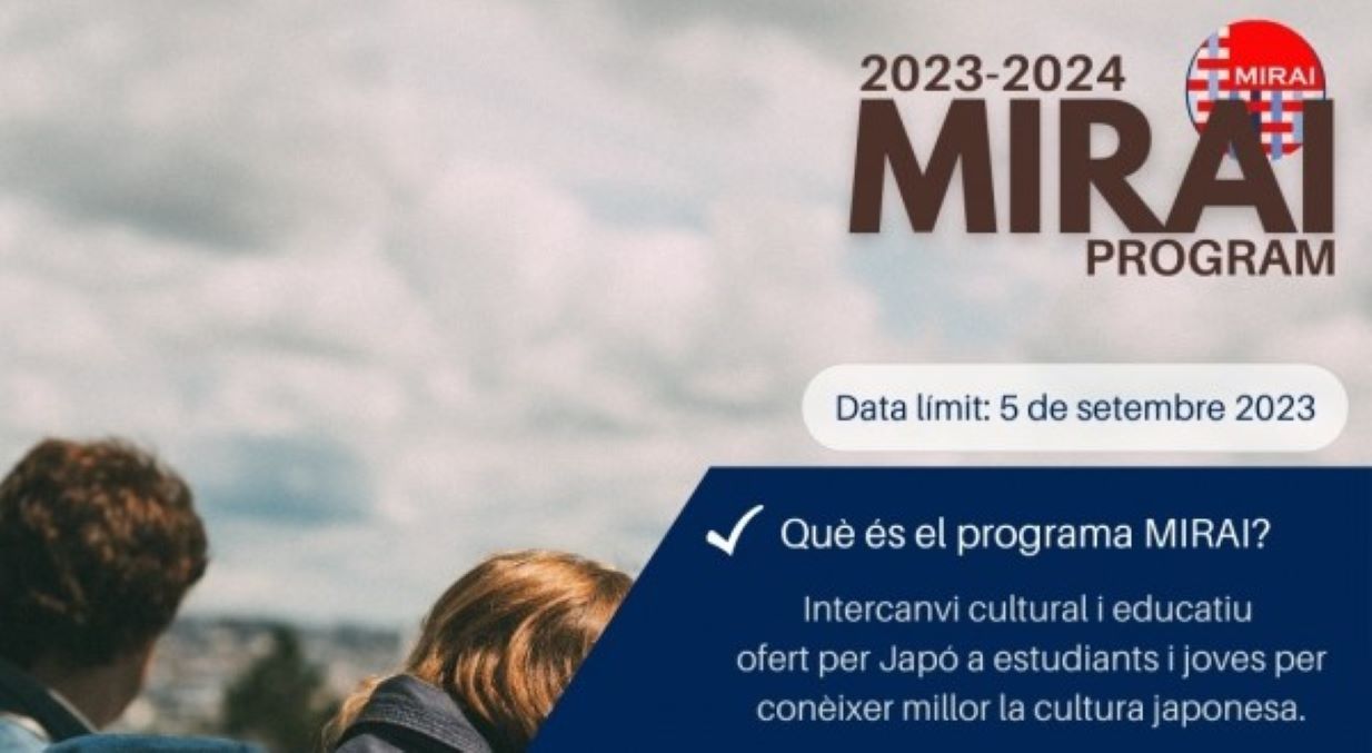 Anunci del programa MIRAI.