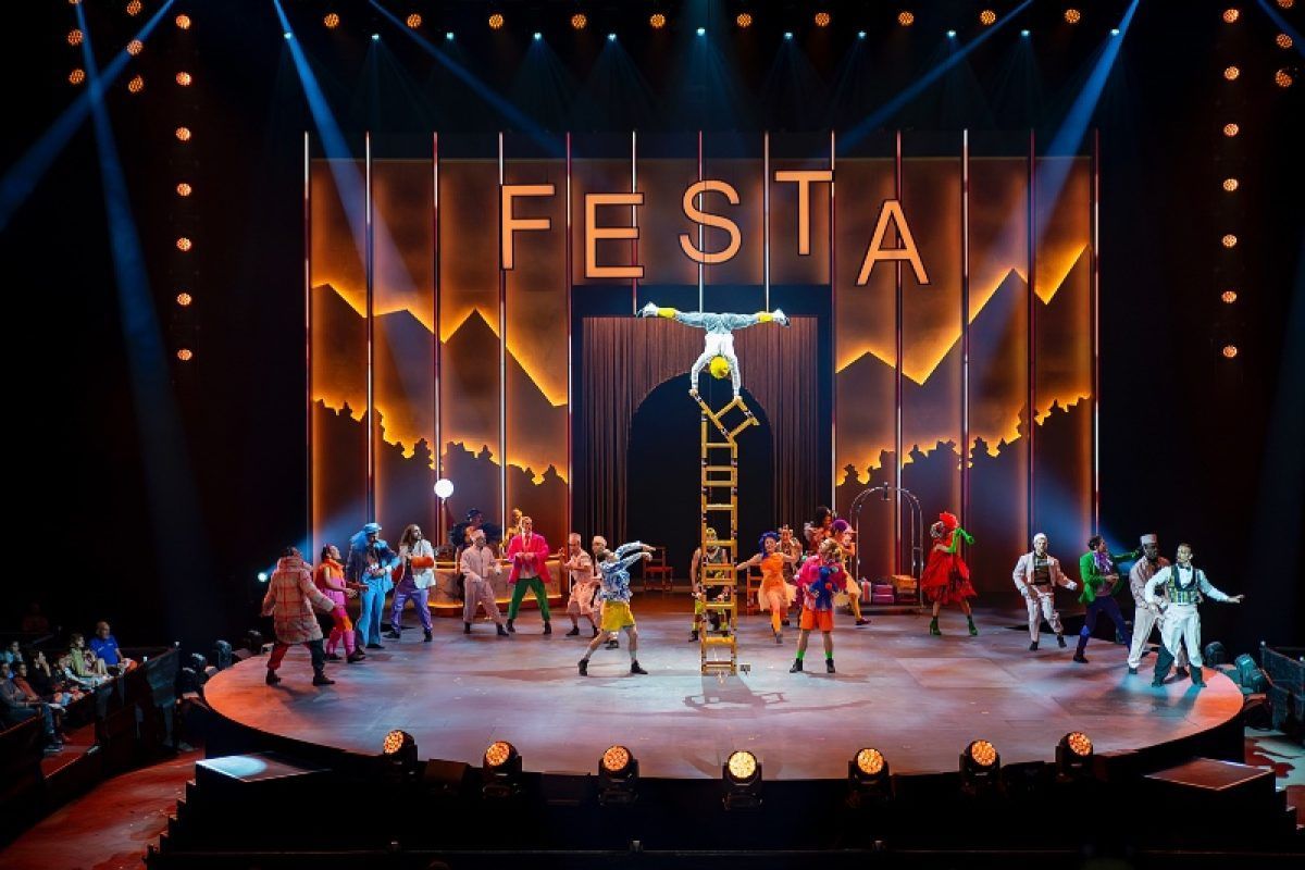 Una imatge del darrer muntatge del Cirque du Soleil a Andorra.