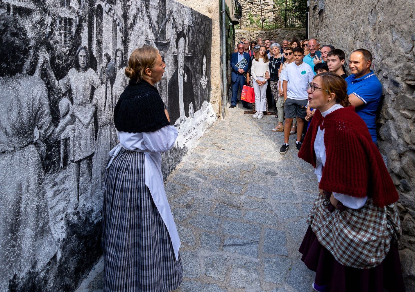 Una de les visites de l'any passat.