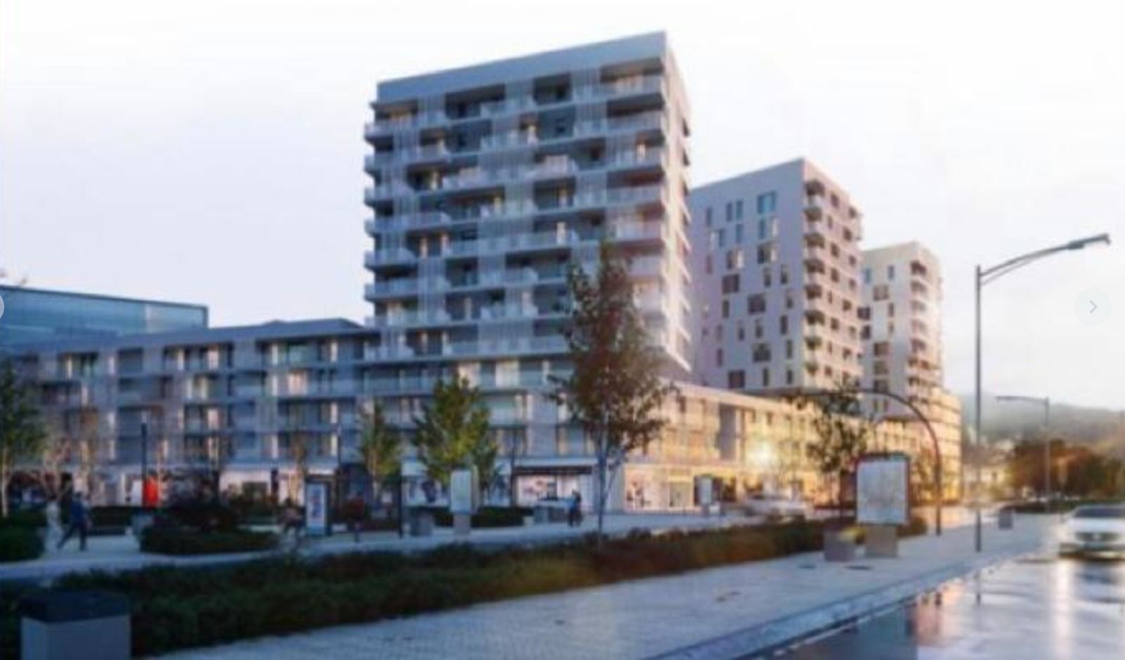 Imatge gràfica del projecte de torres a Andorra la Vella.