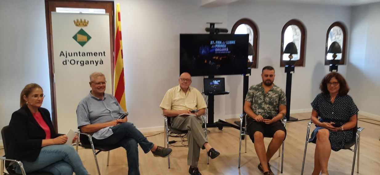 Els participants al debat sobre el català d'aquest divendres.