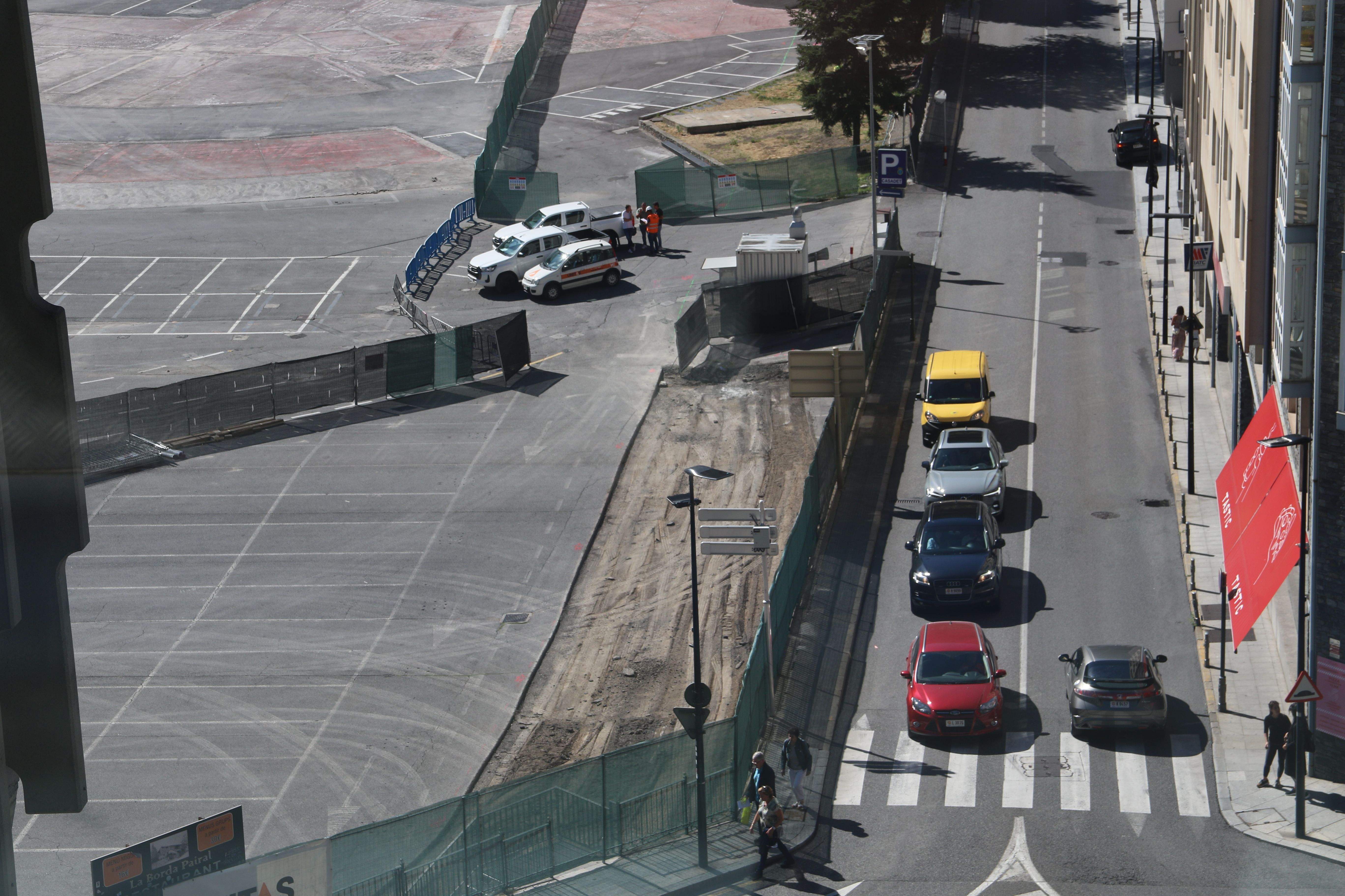 Estat de les obres iniciades aquesta setmana.