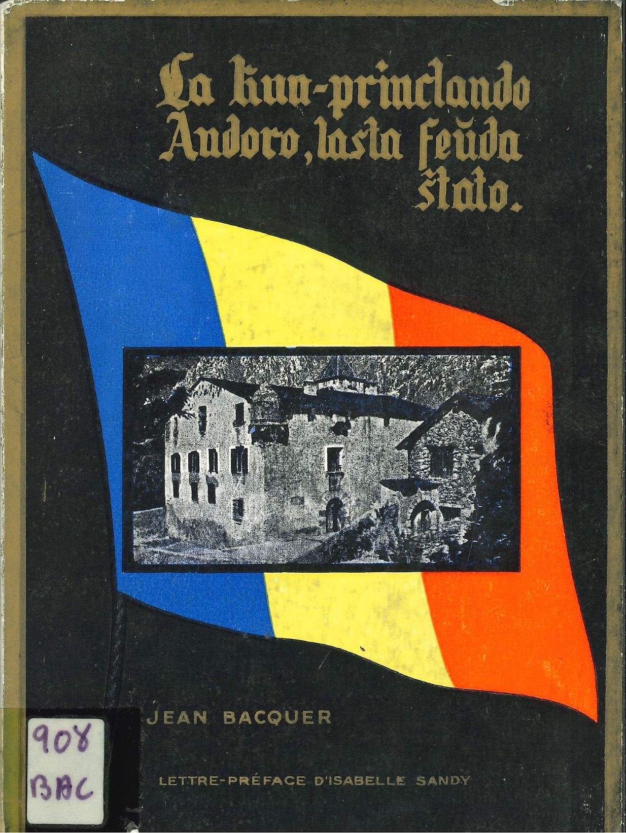 Coberta de l'edició en esperanto del llibre.