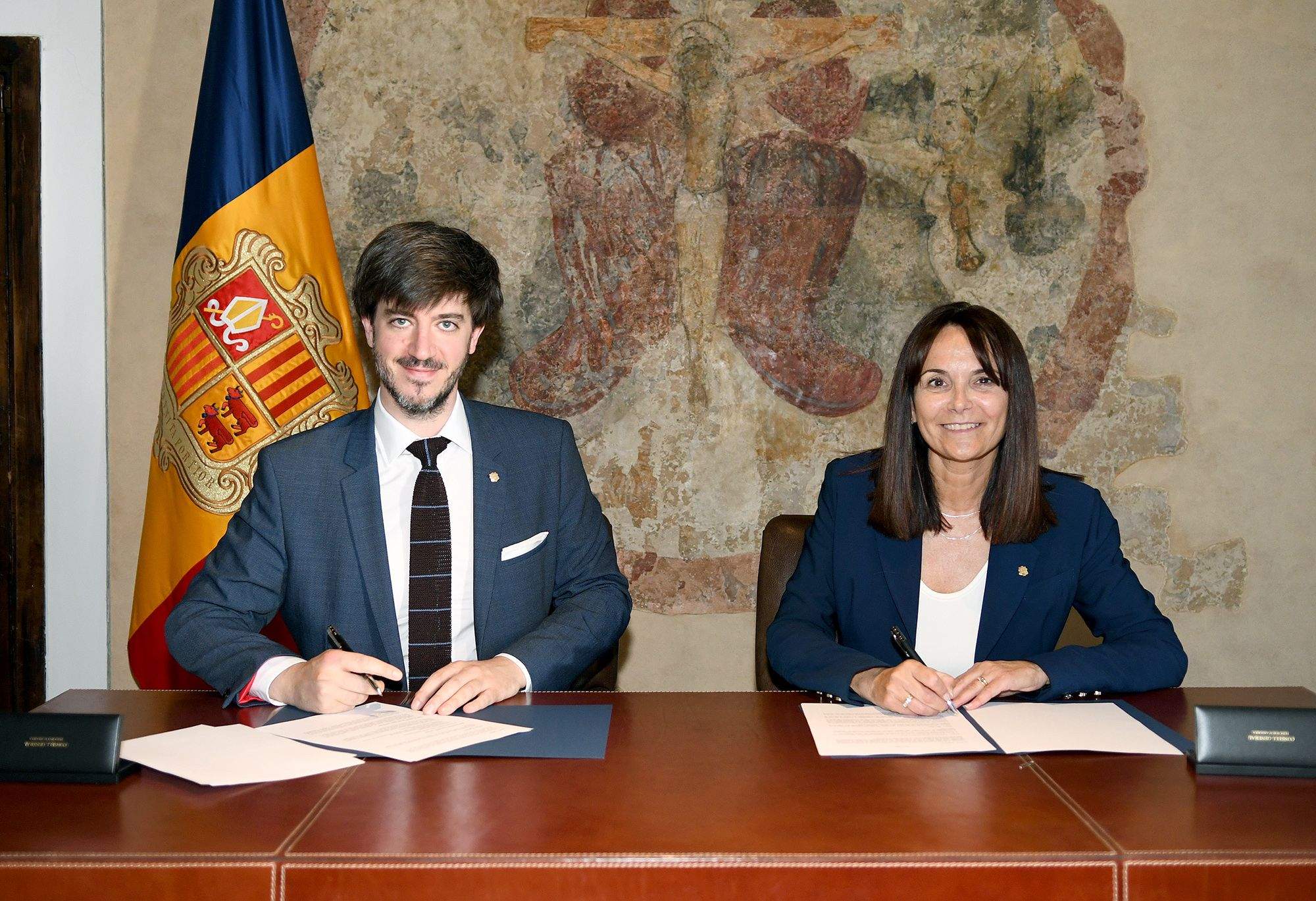 Carles Ensenyat i Mònica Bonell