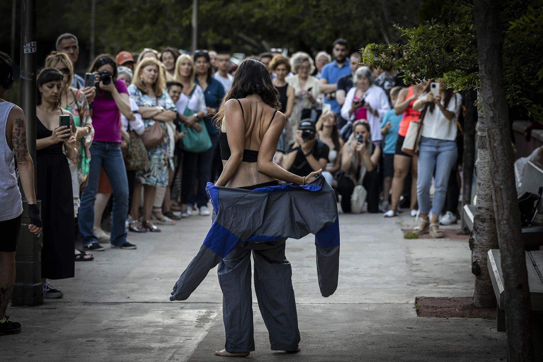 Una 'performance' d'Emma Regada.