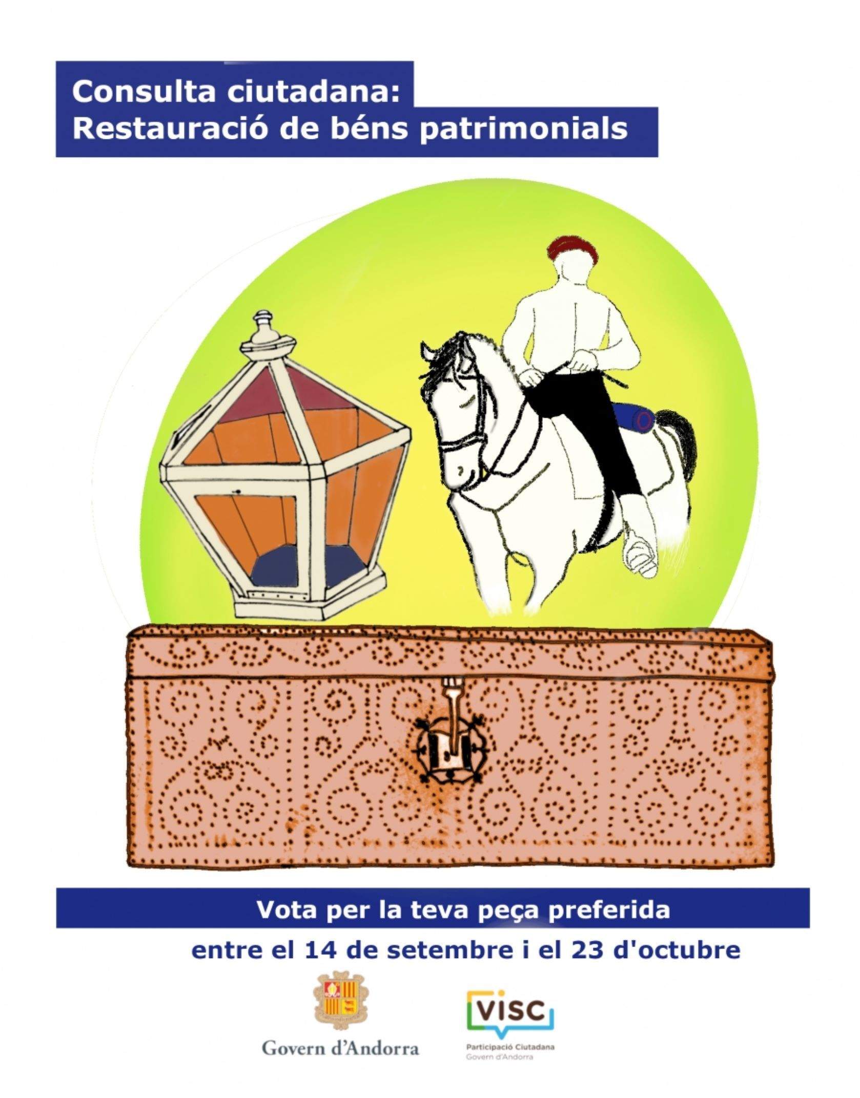 Cartell per promoure la consulta.