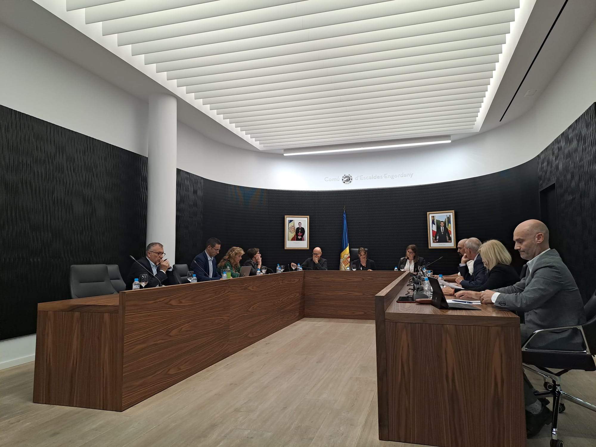 La sessió de comú celebrada aquest dijous a Escaldes.