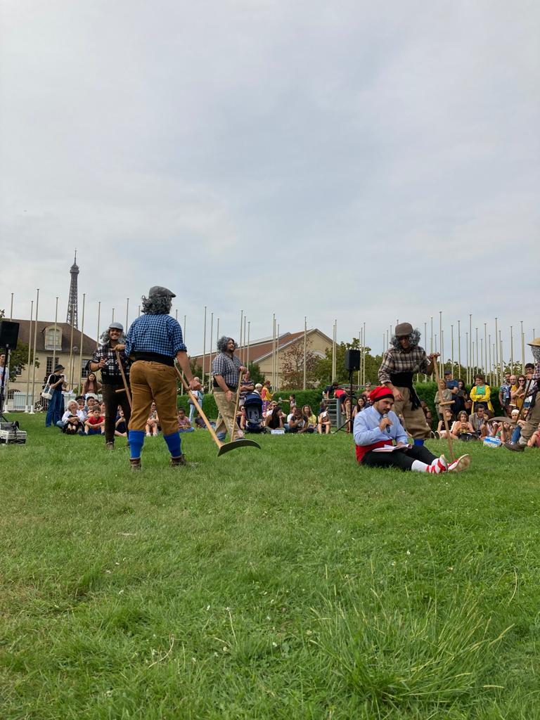 Un moment de la representació del 'Ball de l'ossa' Un moment de la representació del 'Ball de l'ossa'