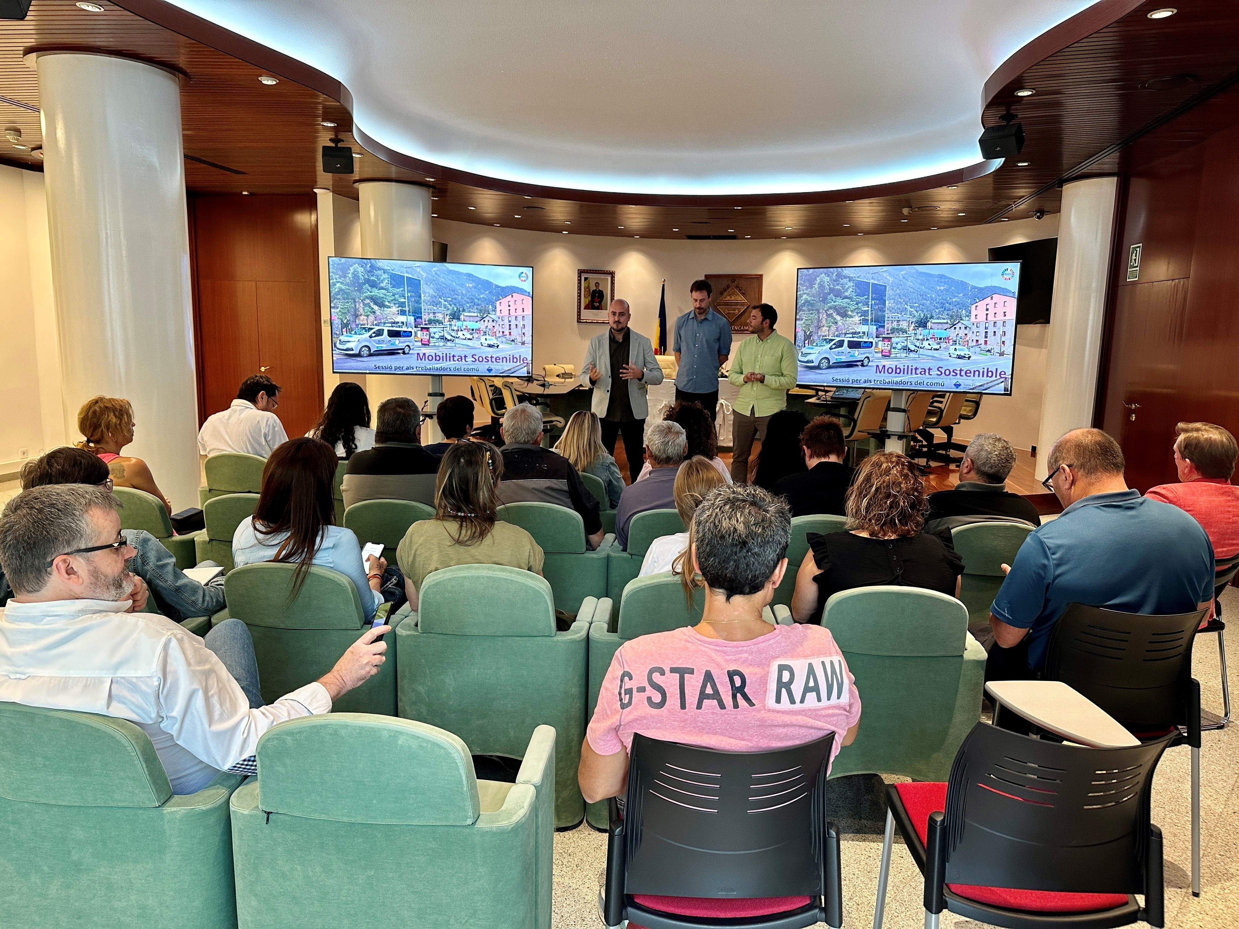Presentació del Pla Mobilitat Sostenible.