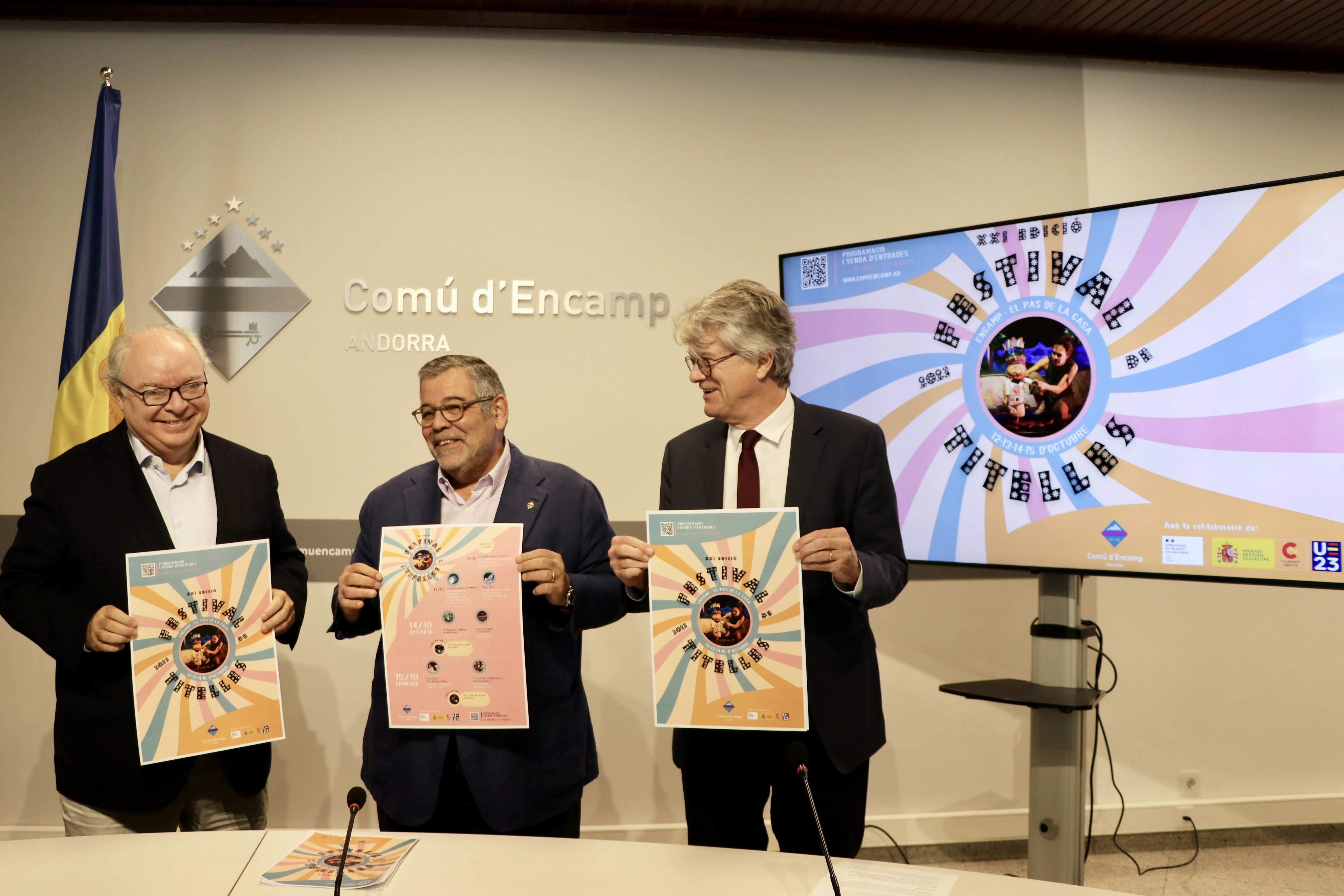 Carlos Pérez-Dessoy, Jean Michel Rascagnères i Jean Claude Tribolet.