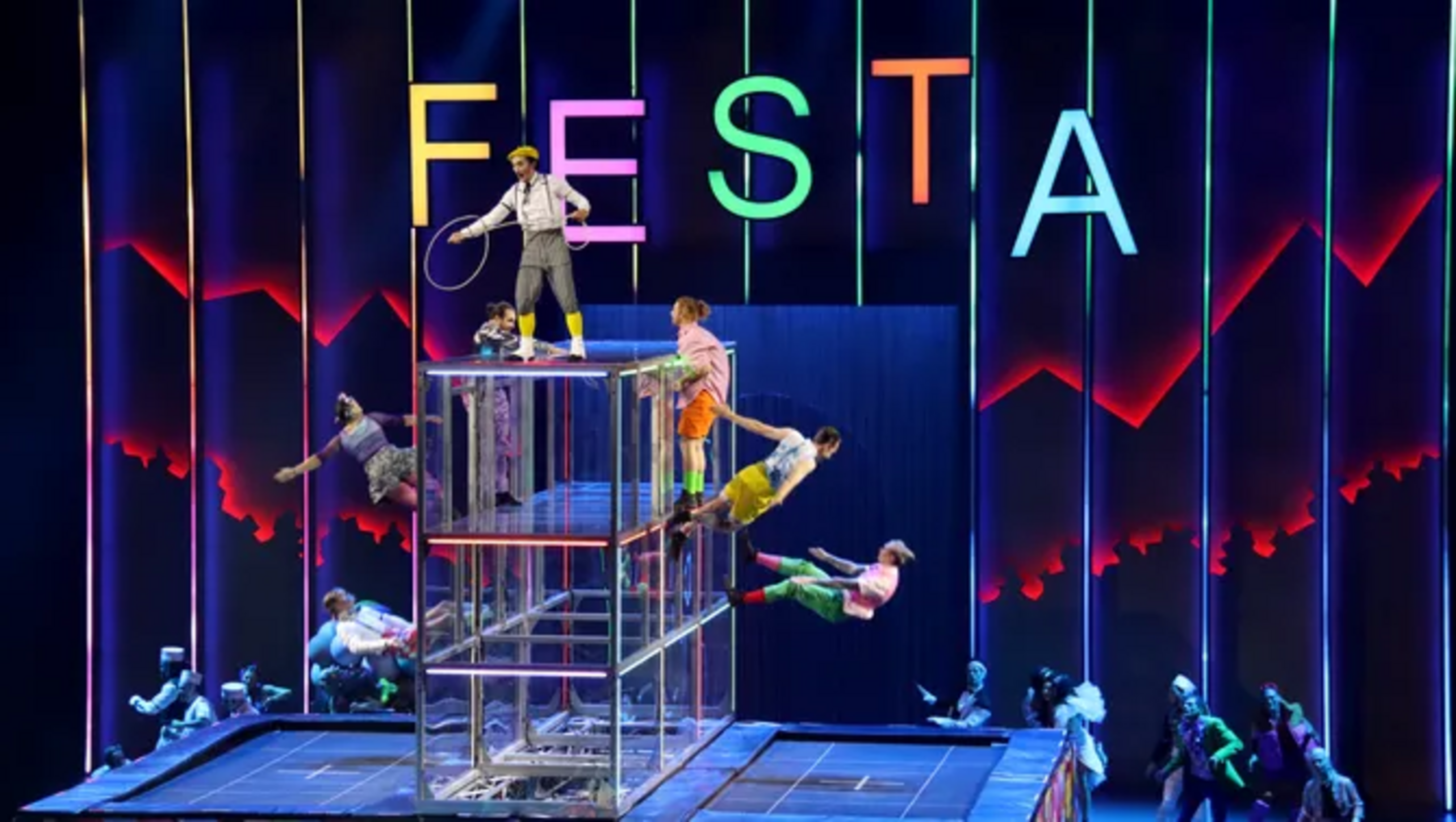 Un moment de l'espectacle 'Festa'.