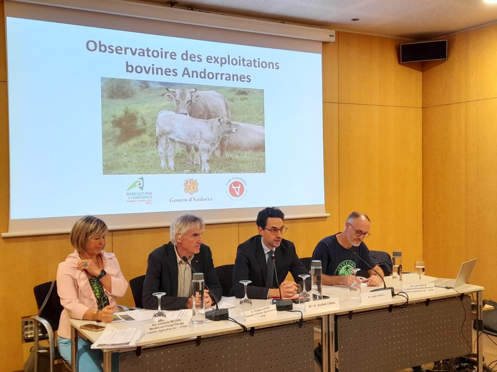 Presentació de l'estudi de la Chambre d'Agriculture l'Arieja.