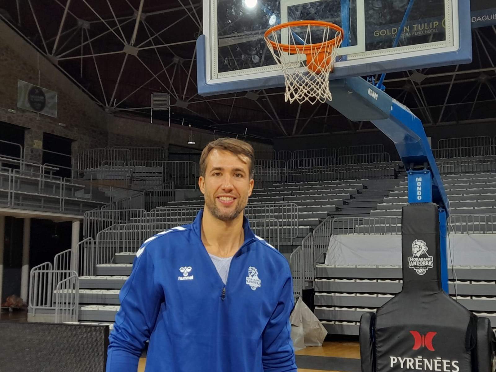 Nacho Llovet durant l'entrevista amb l'Altaveu.