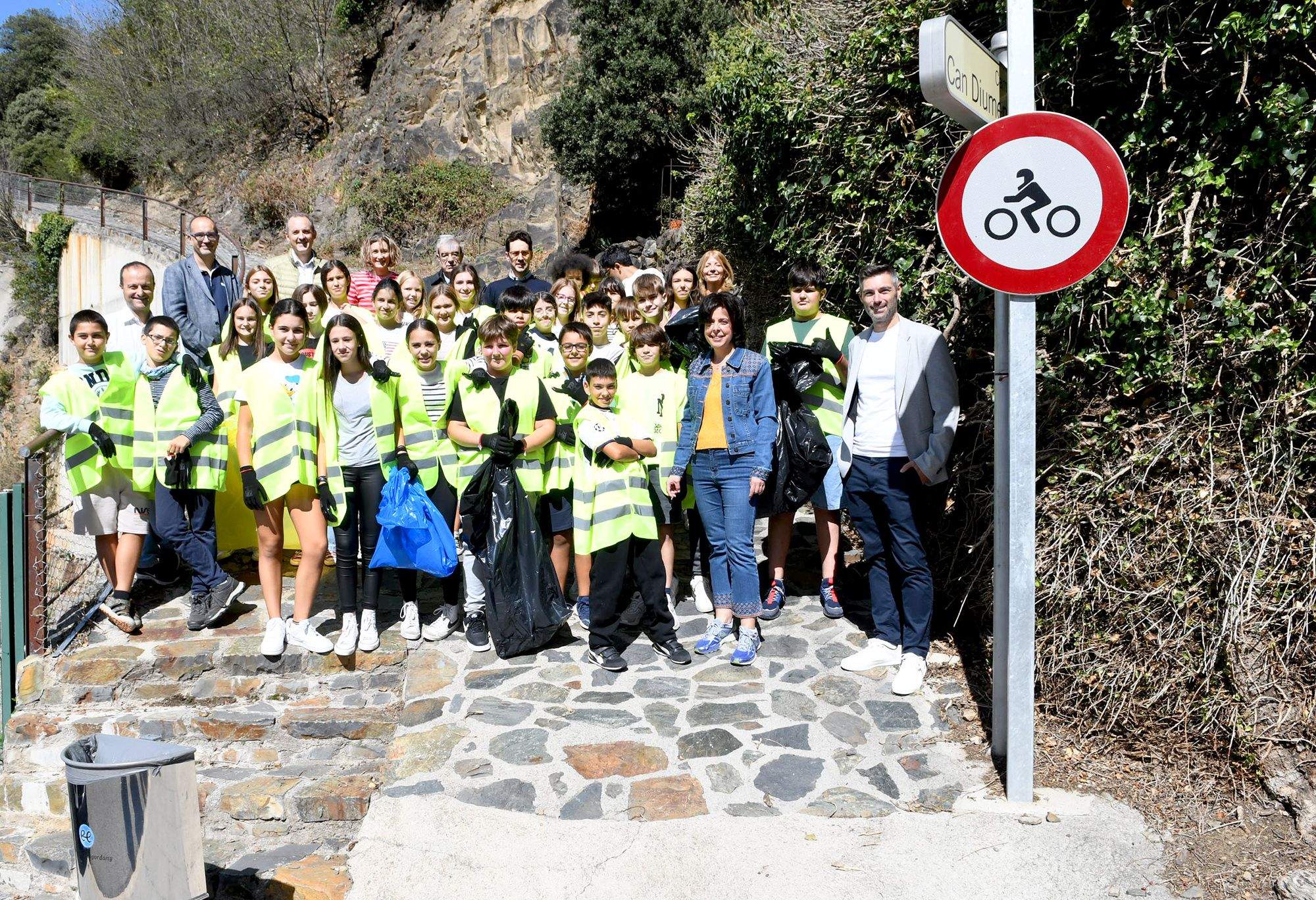 Una foto de grup aquest matí.